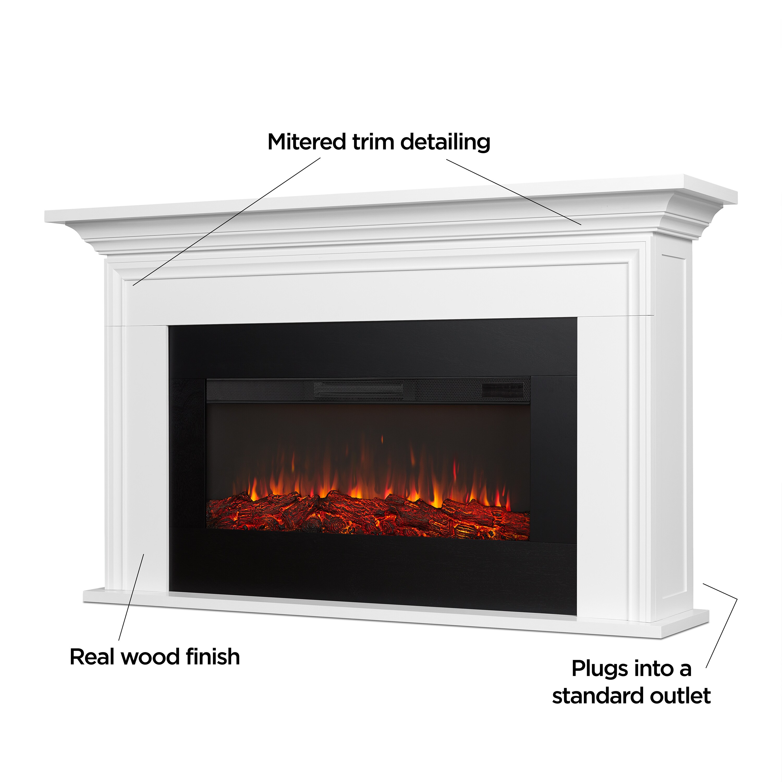 Real Flame 13065E-W Electric-Fireplaces - View #10