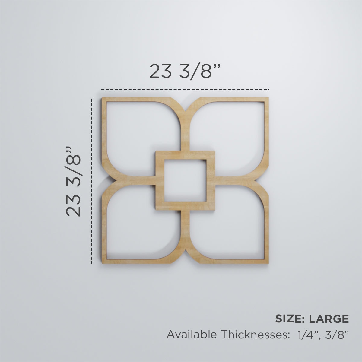 Ekena Millwork WALW24X24X0375OLVBI Wall-Panels - View #3