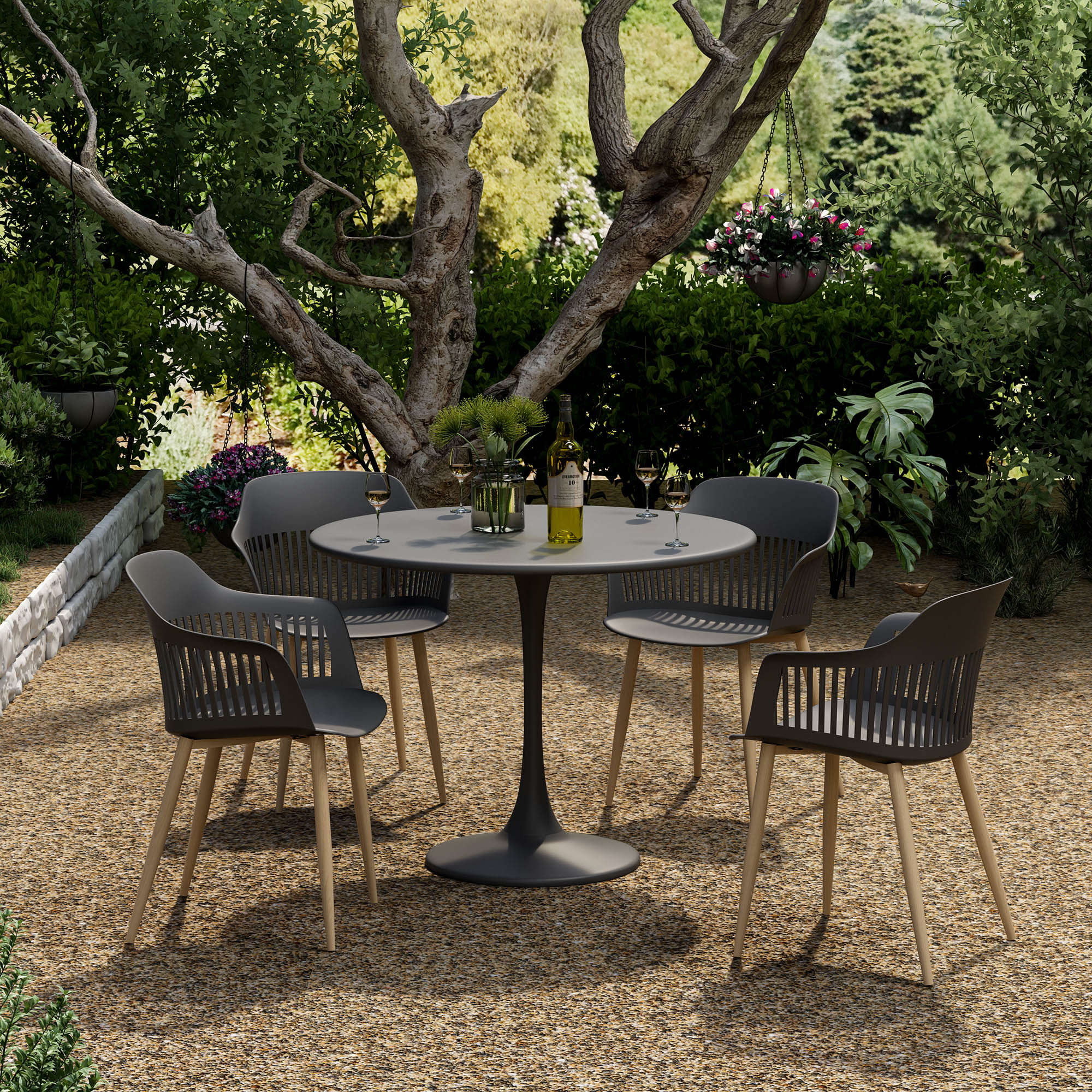 Jamesdar JCHA564-2BK Dining-Chairs - View #5