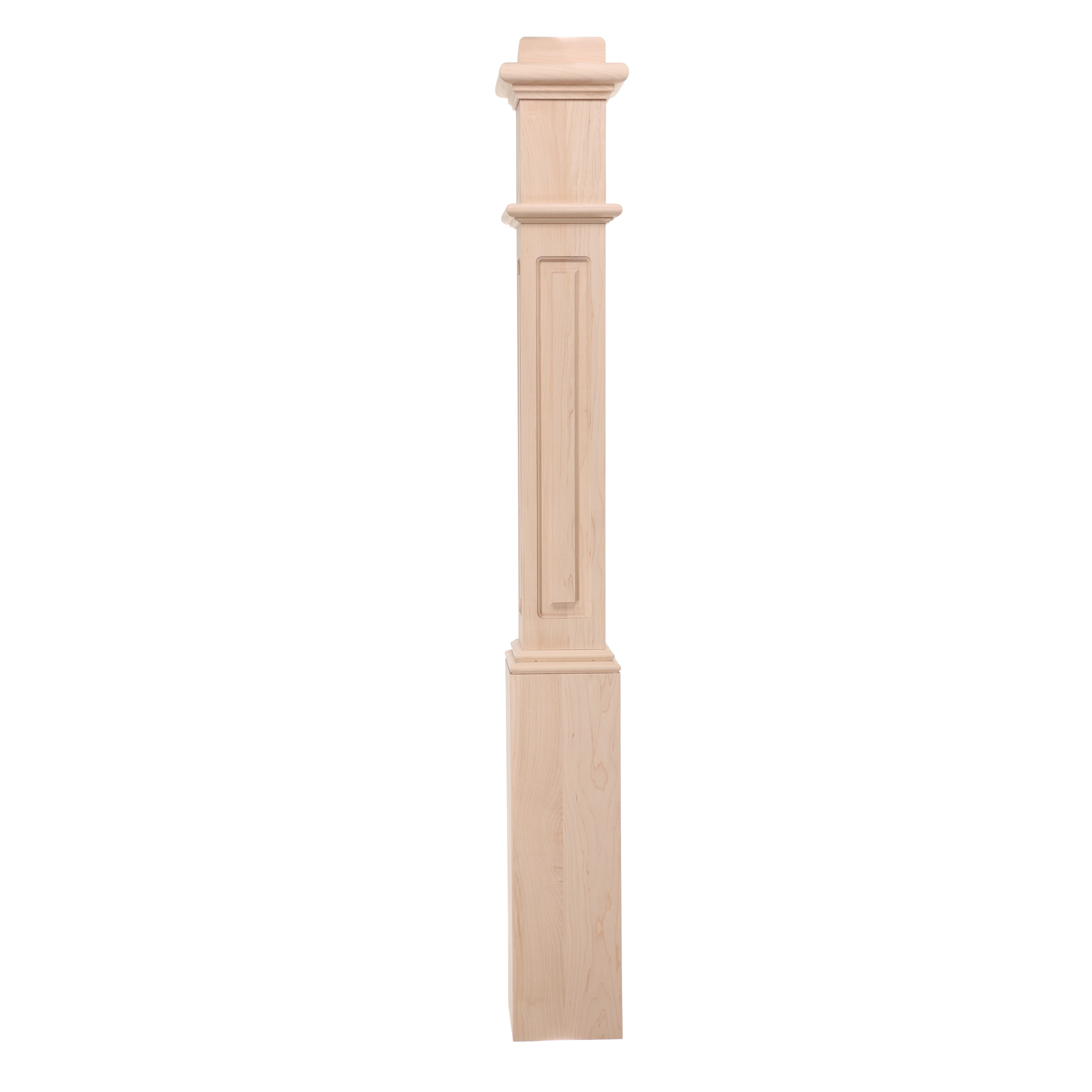 RELIABILT WG991RSPMAP 6.25-in x 56-in Unfinished Maple Universal Stair Newel Post