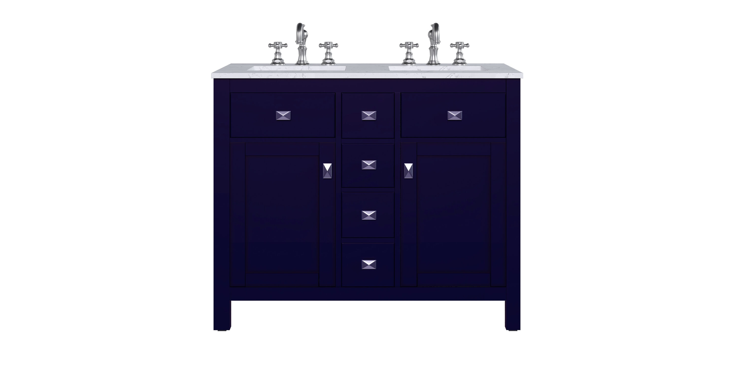 Eviva TVN313-44BLU-DS Bath-Vanity-Combo - View #8