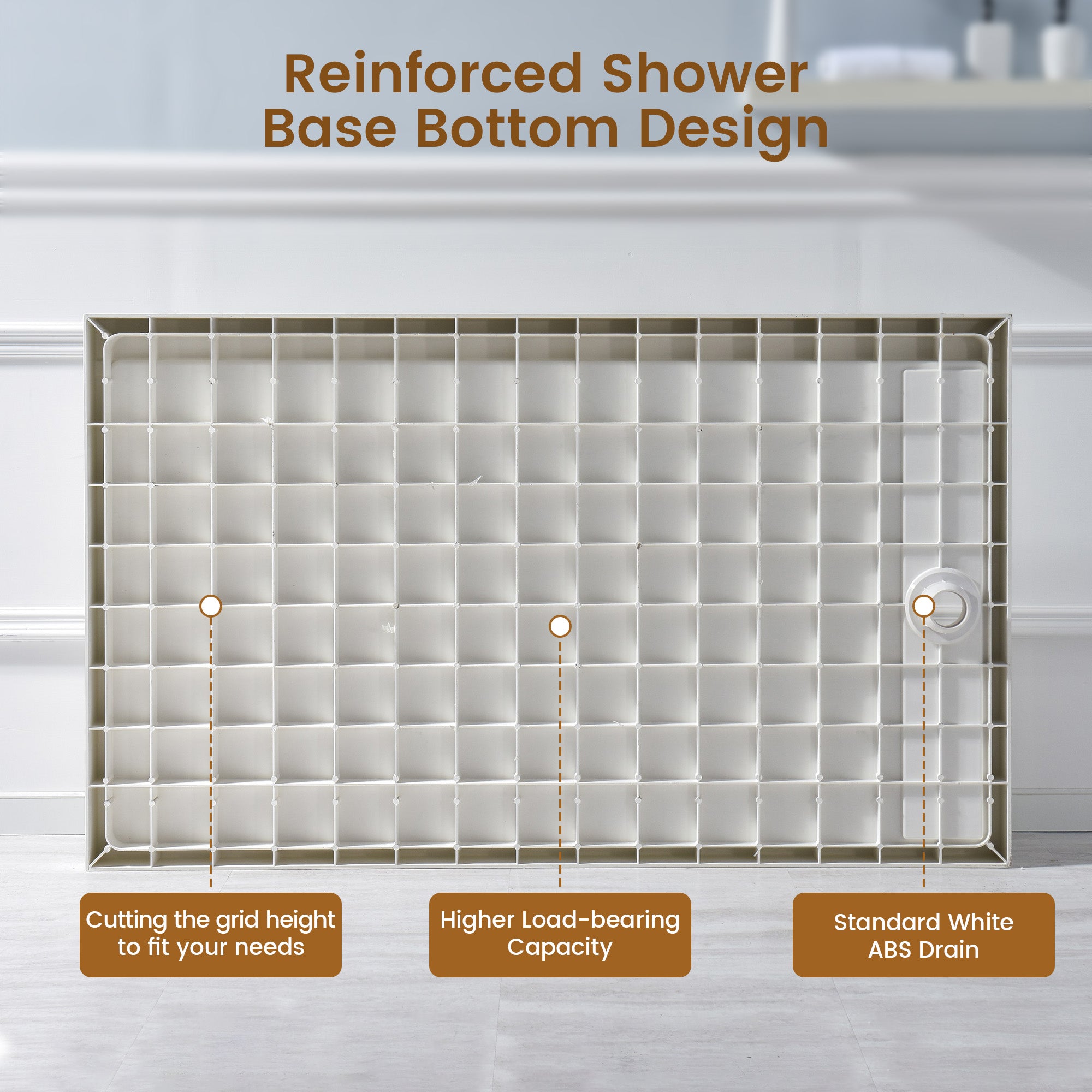 Boyel Living BLBR2501WH4836R Shower-Floors - View #8