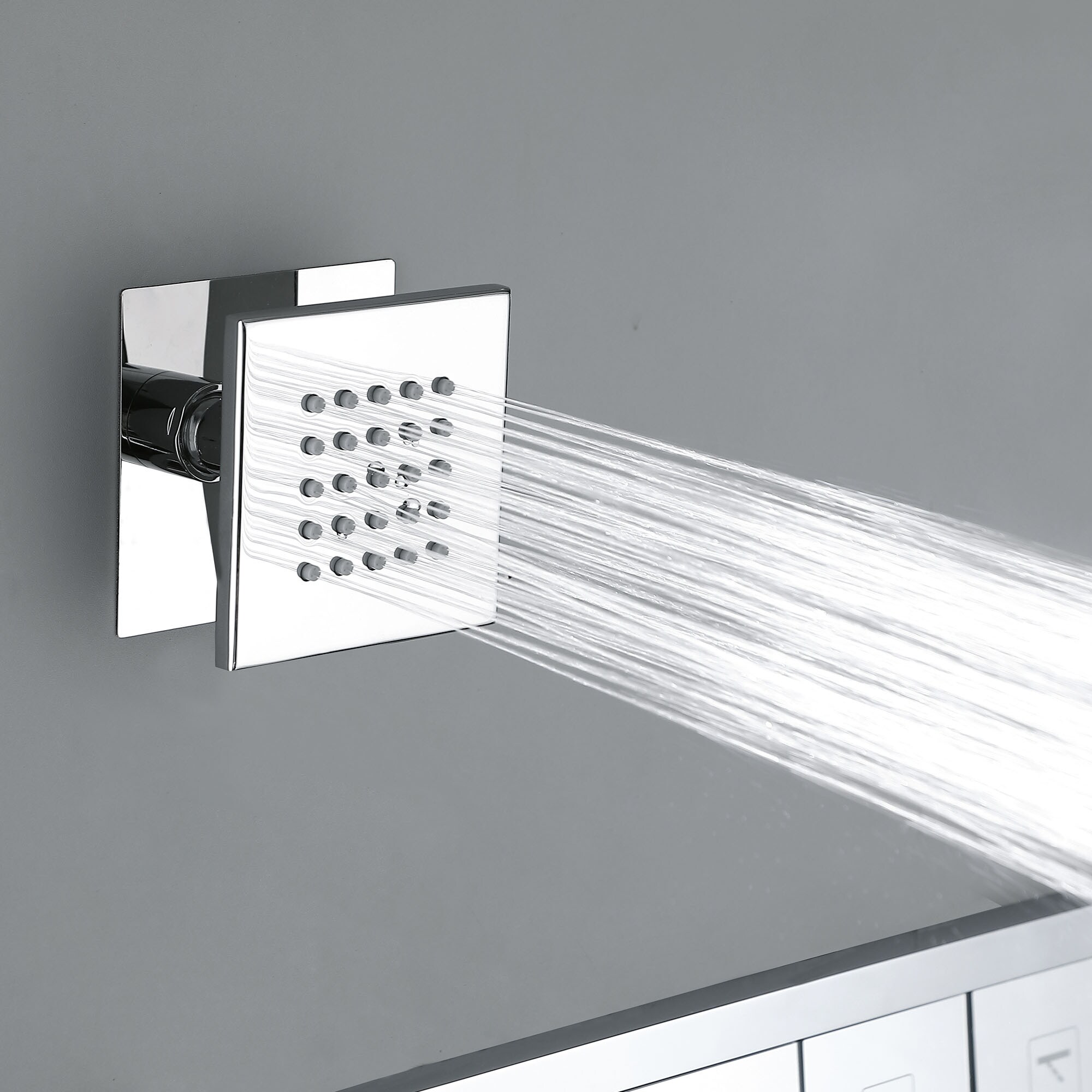 WELLFOR WB-85045-C Showerhead-Bar-Panels - View #6