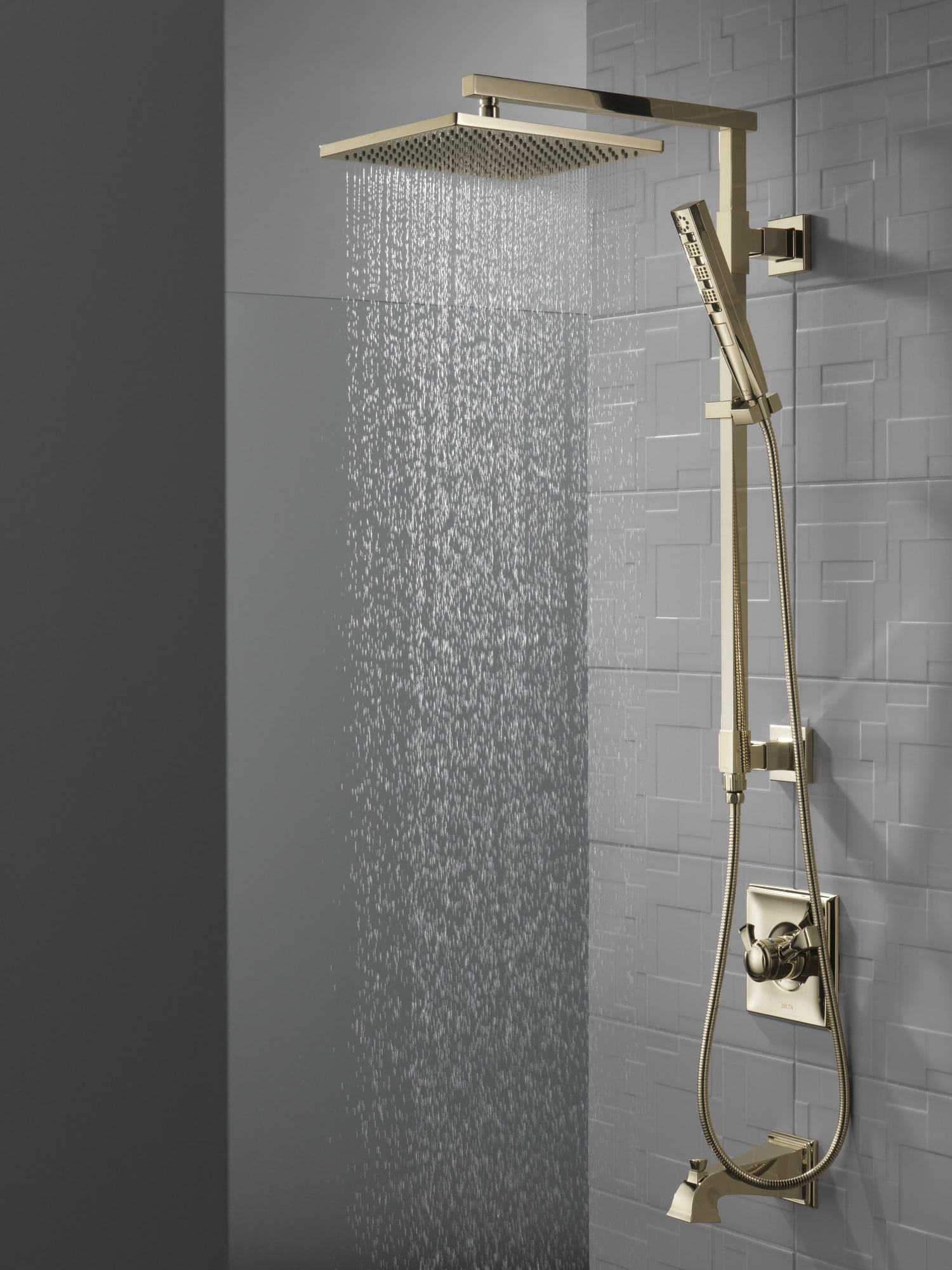 Delta T17051-PN Bath-Shower-Facc - View #2