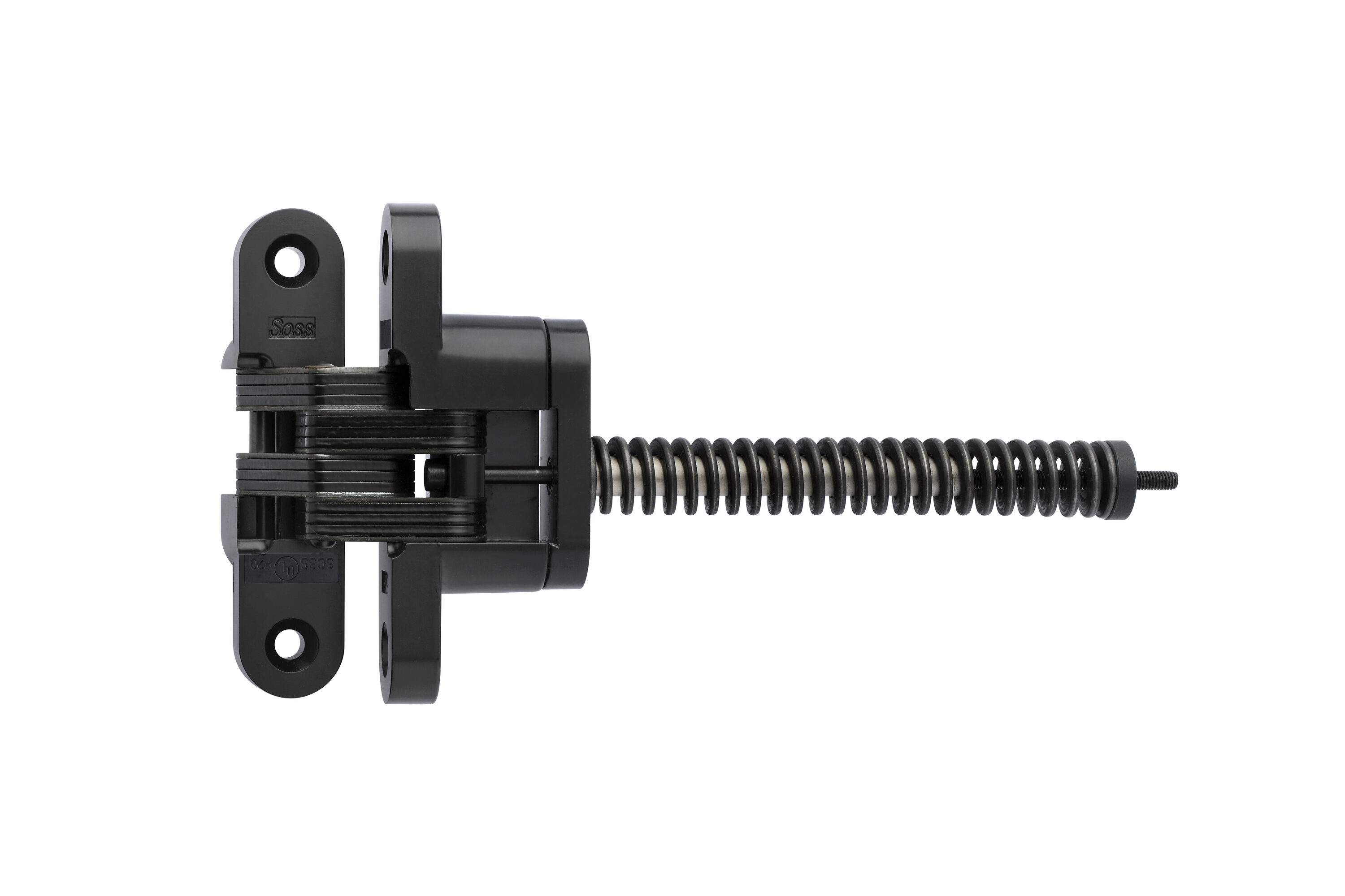 SOSS 216IC 4-5/8-in H Black E-Coat Mortise concealed Interior Door Hinge