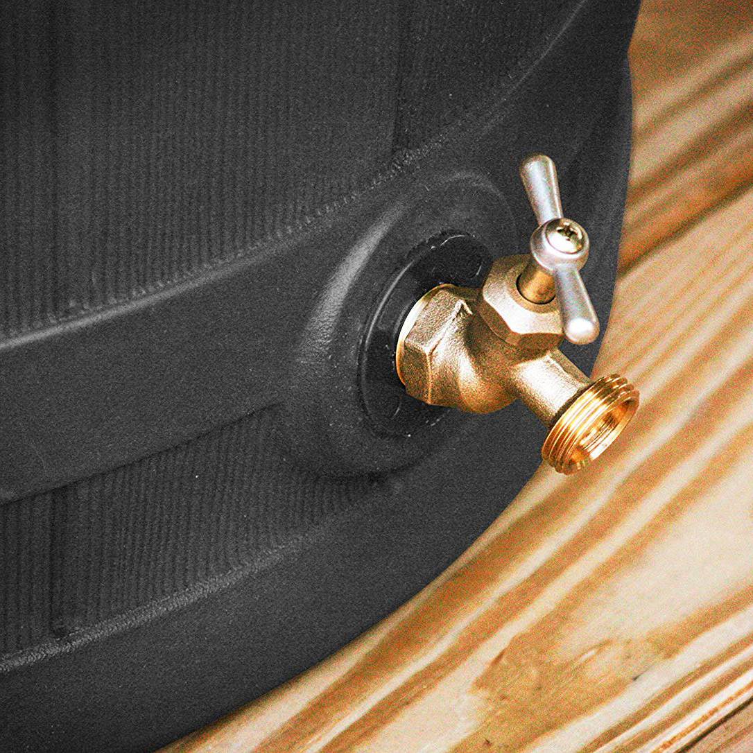 Good Ideas 2 X RW50-BLK Rain-Barrels - View #8