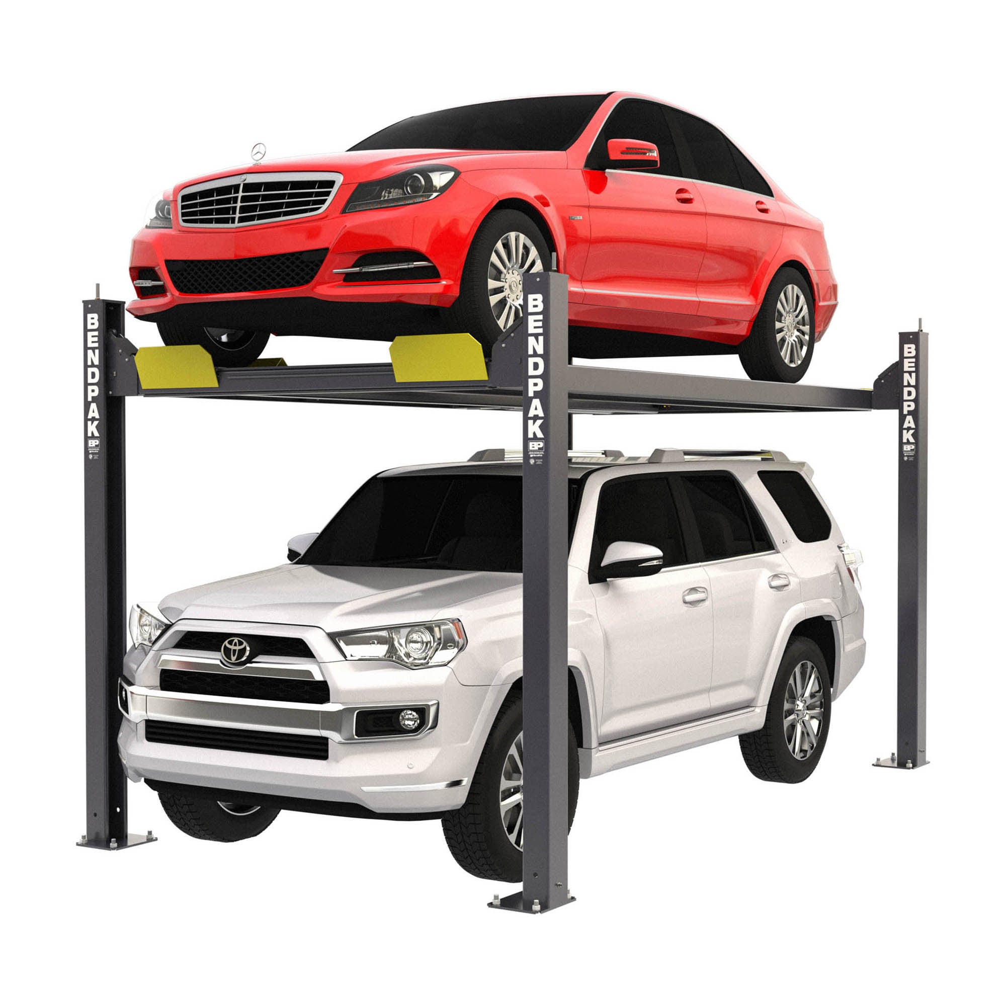 BendPak 5175120 HD-7W Extra Wide, Extra Tall 4-post Lift, 82 In Max Rise, 7,000 Lbs Capacity