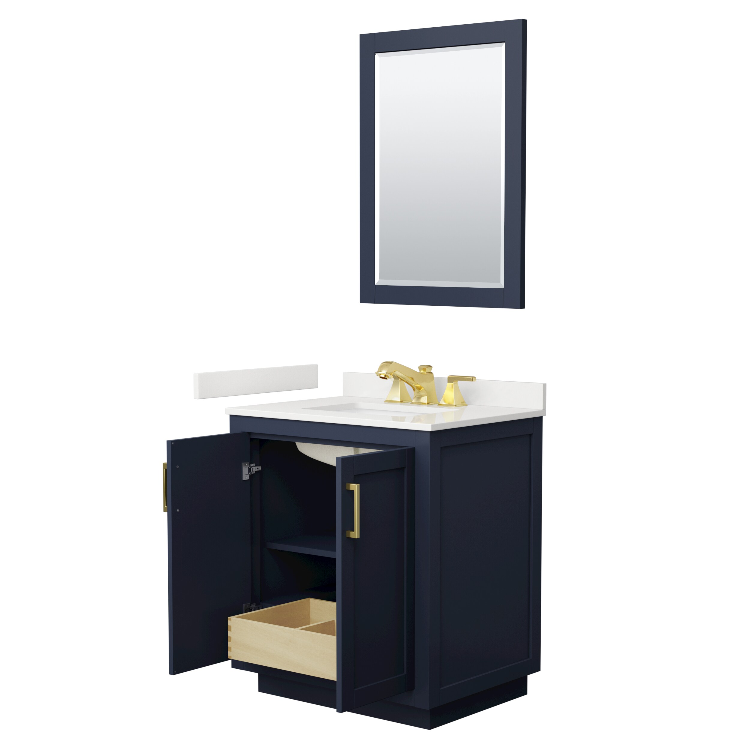 Wyndham Collection WCF292930SBLWQUS3M24 Bath-Vanity-Combo - View #3