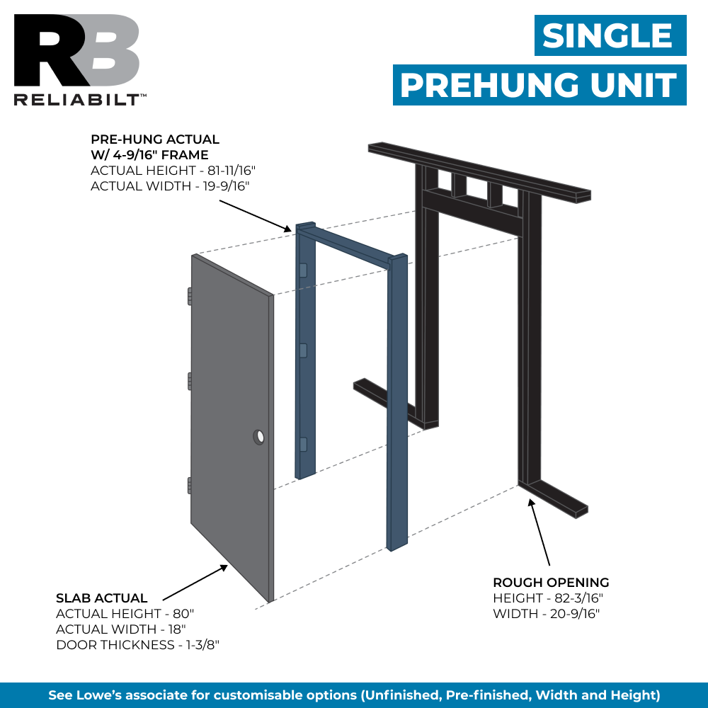 RELIABILT W10082949 Slab-Doors - View #5