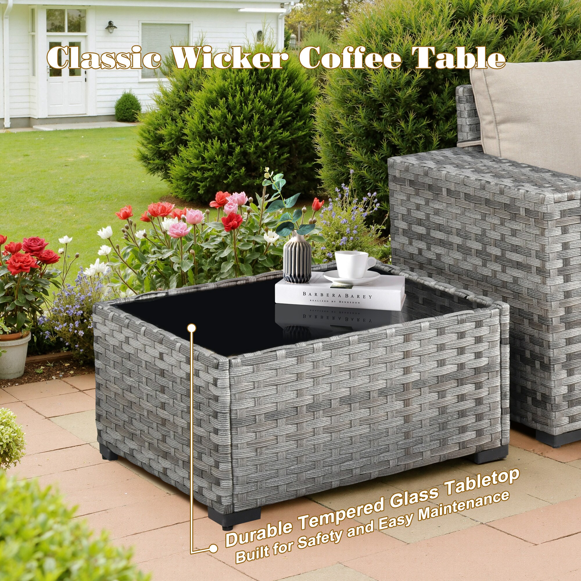 Pouuin SCFPBBR6-9 Patio-Sofas-Daybeds - View #10