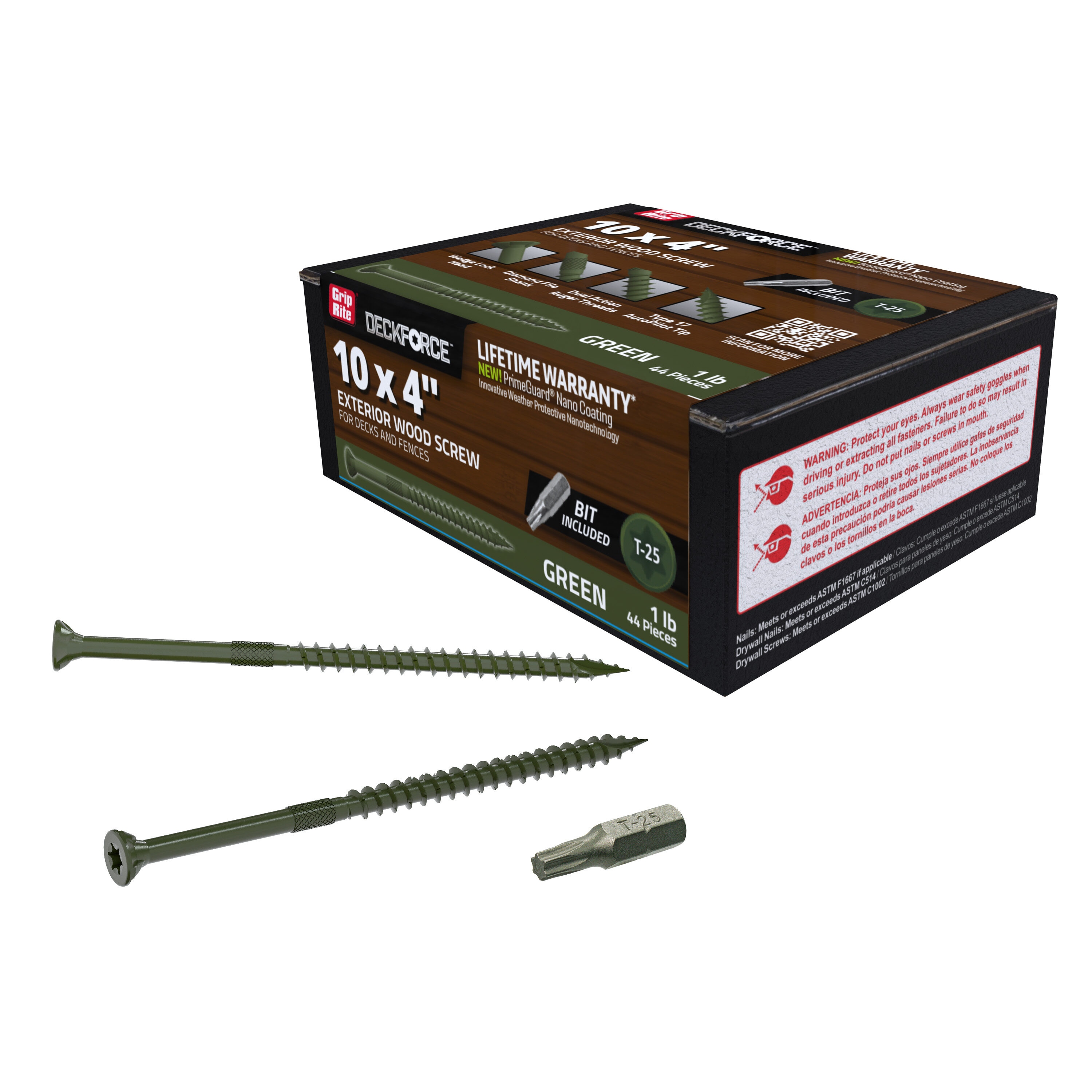 DeckForce by Grip Rite GRDF4STGR1 Deck-Screws - View #5