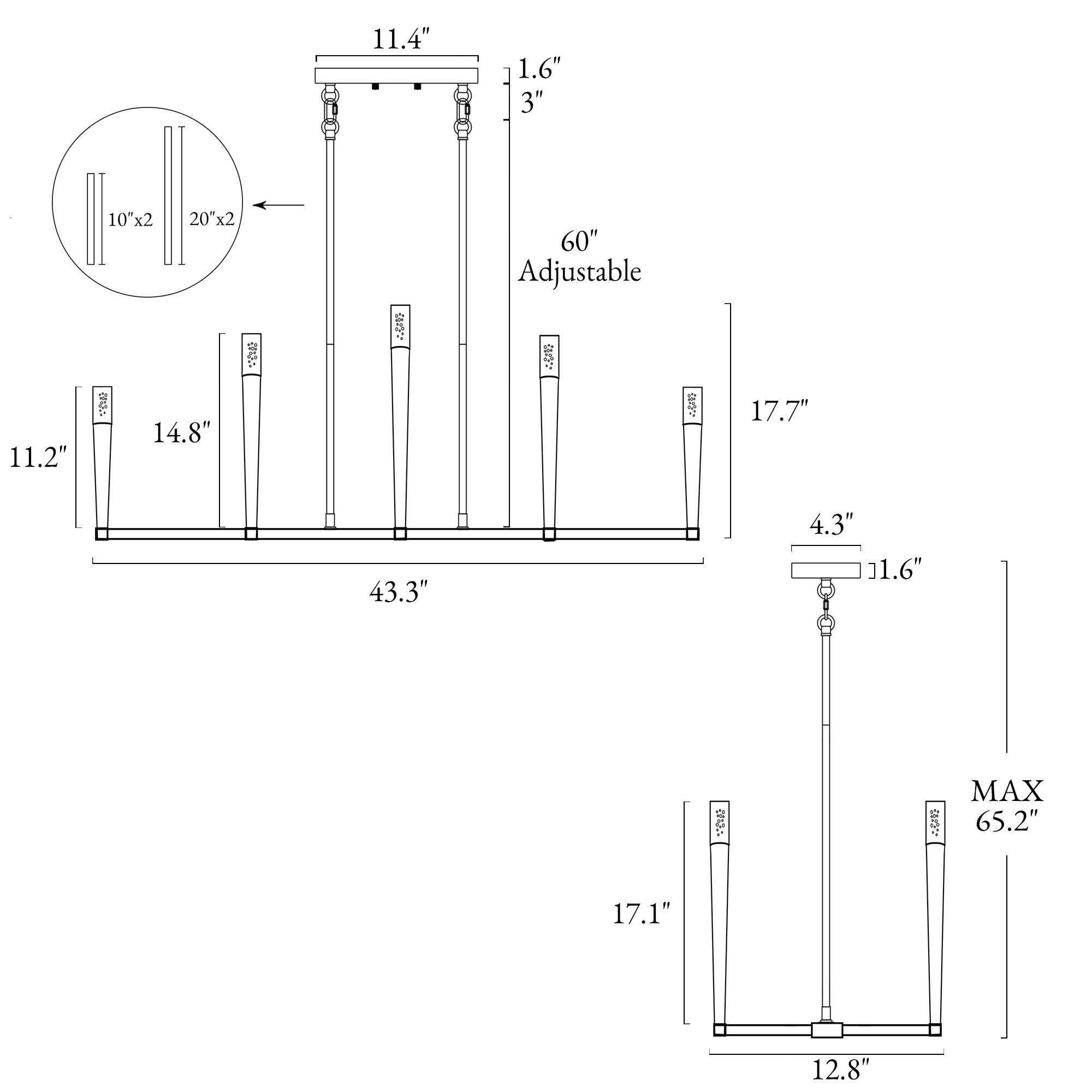 LNC HA05223 Pendant-Lights - View #5