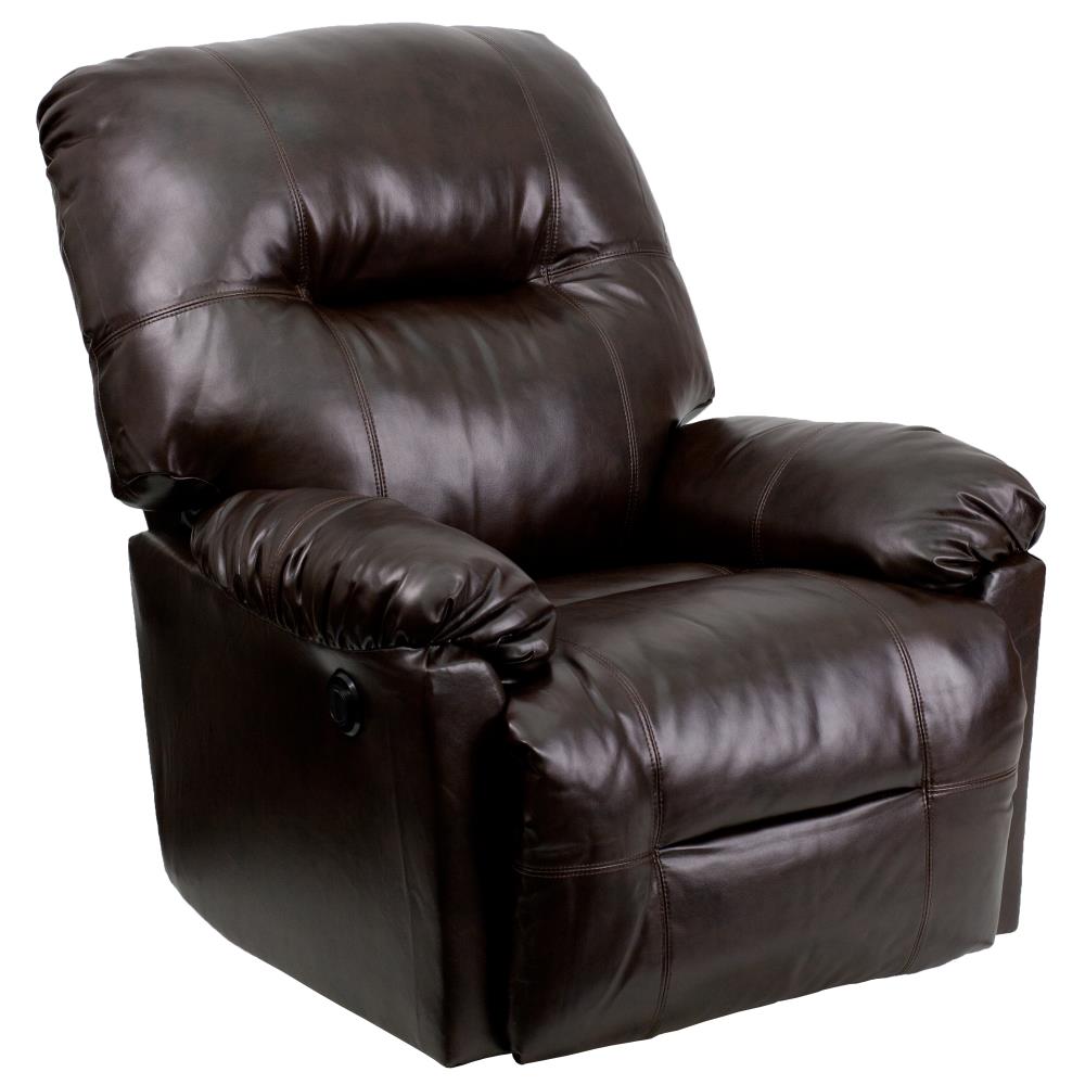 beyond leather swivel recliner