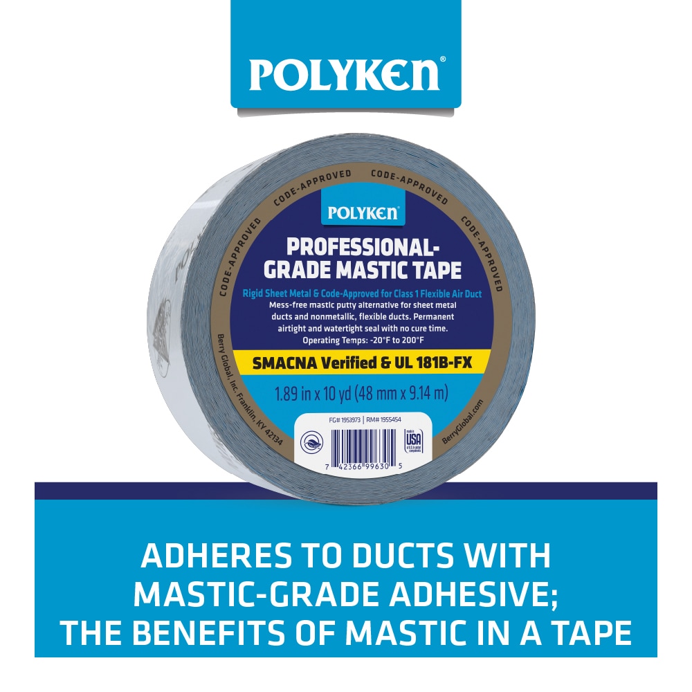 POLYKEN 1953973 Hvac-Tape - View #2