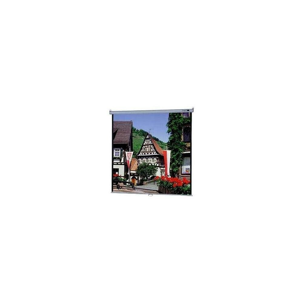  ING3587 Da-Lite Model B Manual Wall and Ceiling Projection Screen 70 -in x 70 -in Matte White 99 -in Diagonal 40188