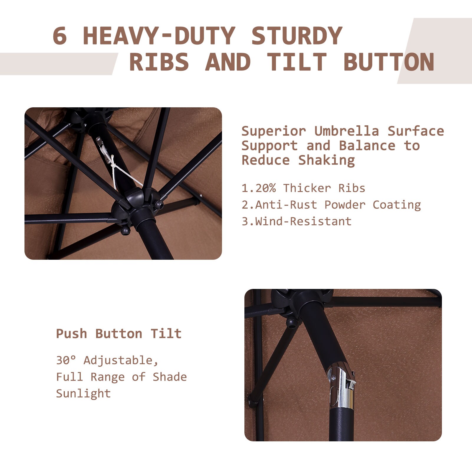 GDY GD-OTU027CF Umbrellas-2 - View #7