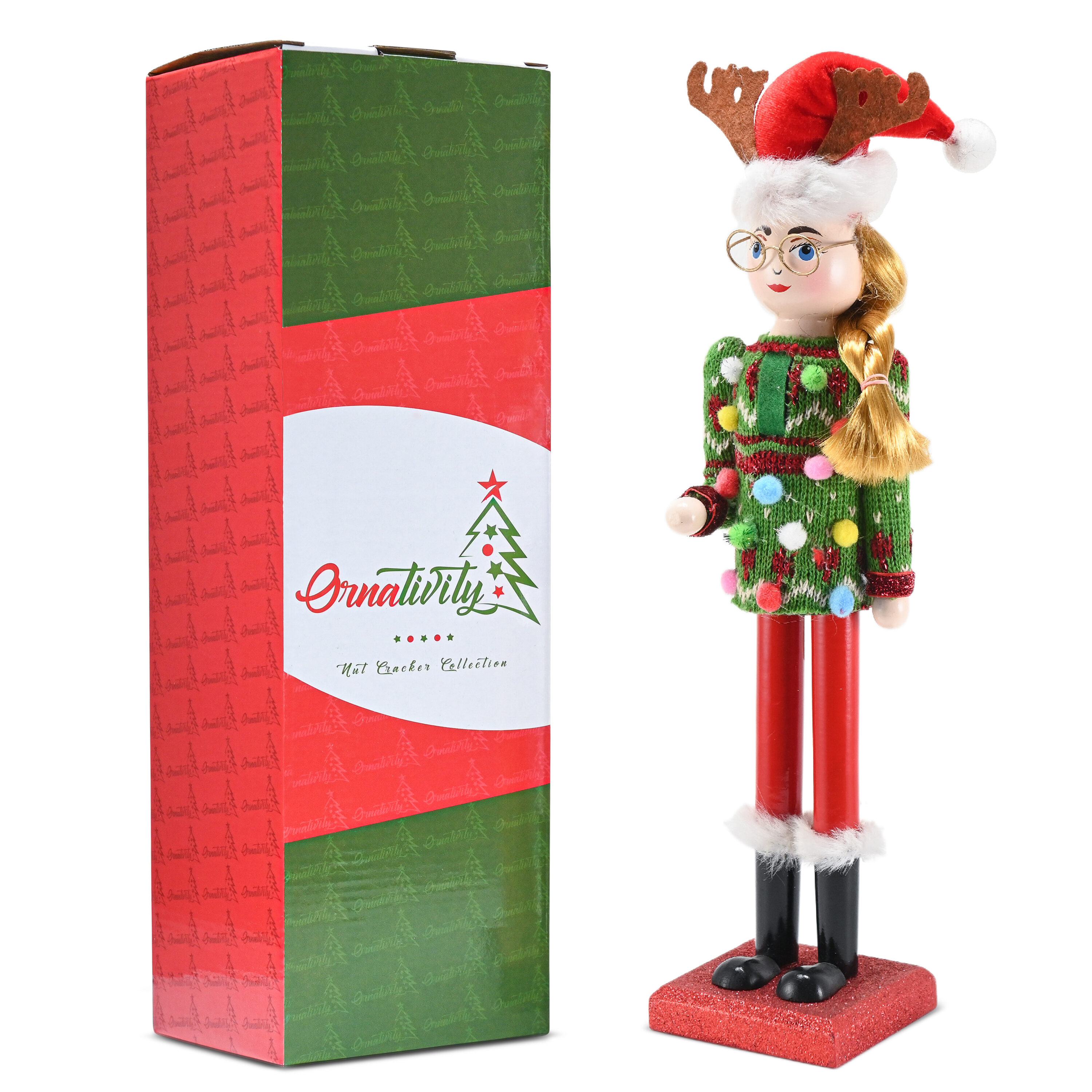 Ornativity OR-219 15-Inches Figurine Nutcracker Christmas Decor