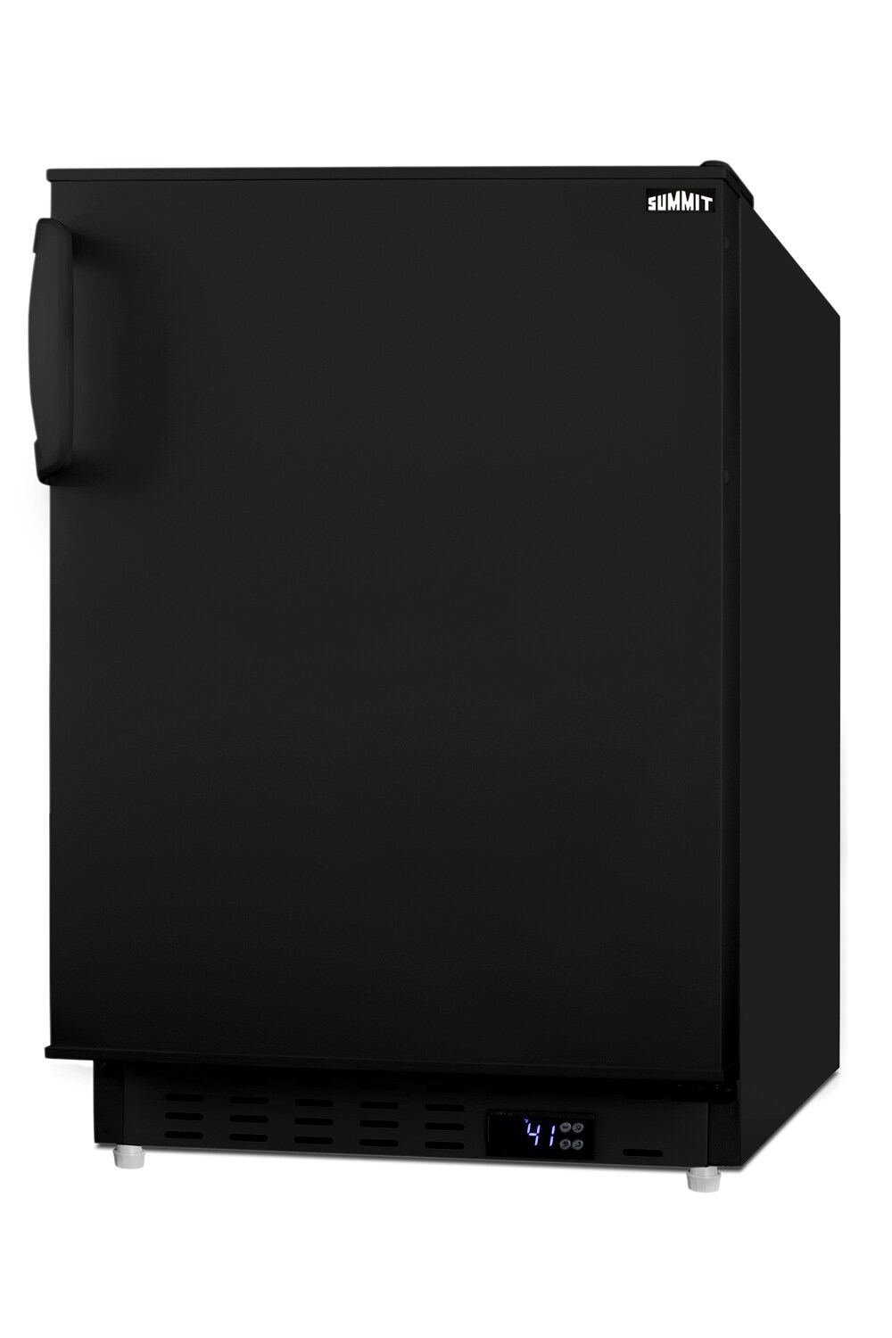 Summit Appliance Shallow Depth 3.1 cu. ft. Mini Fridge in Black