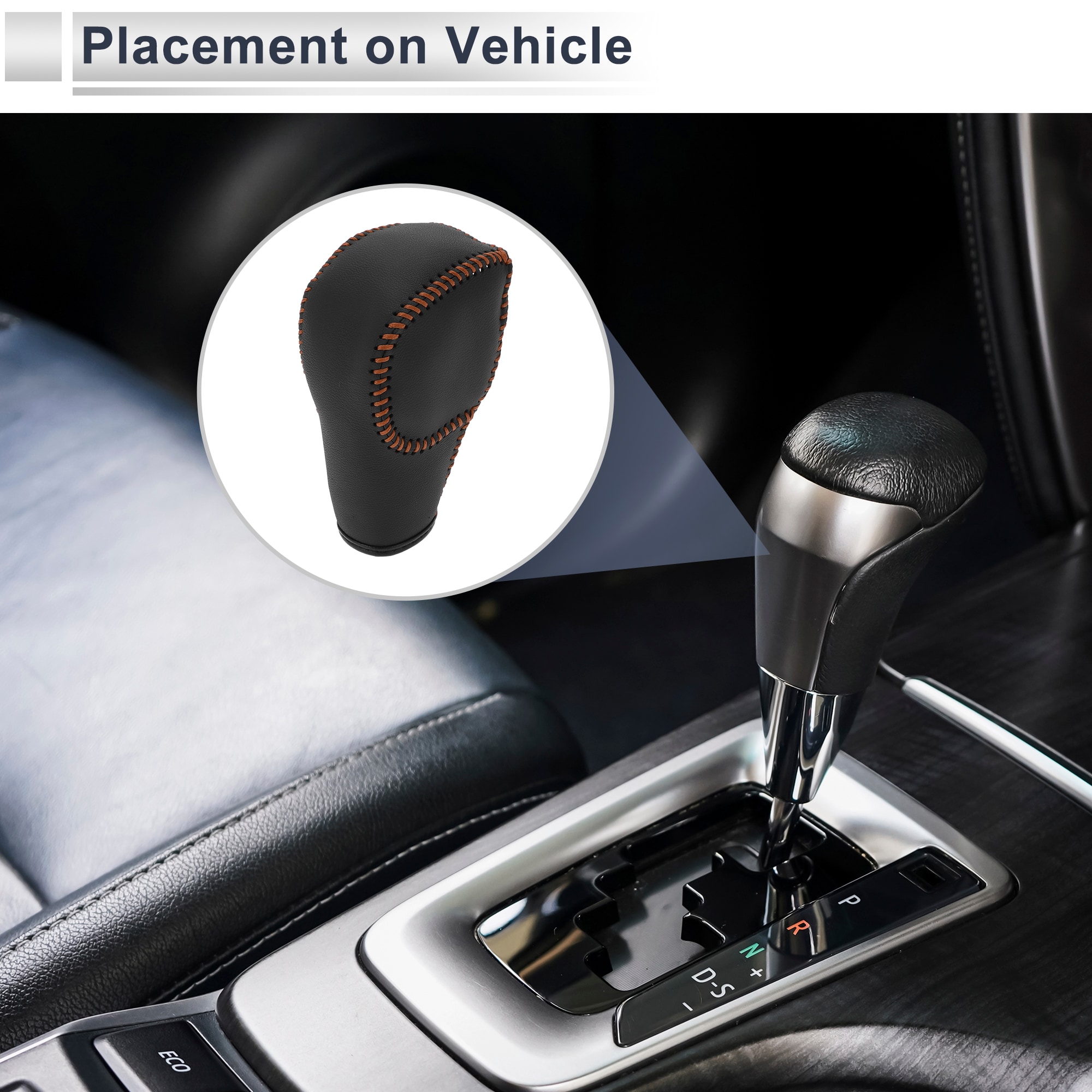 Unique Bargains Gear Shift Knob Cover for Ford for Ranger 2019 2022 ...