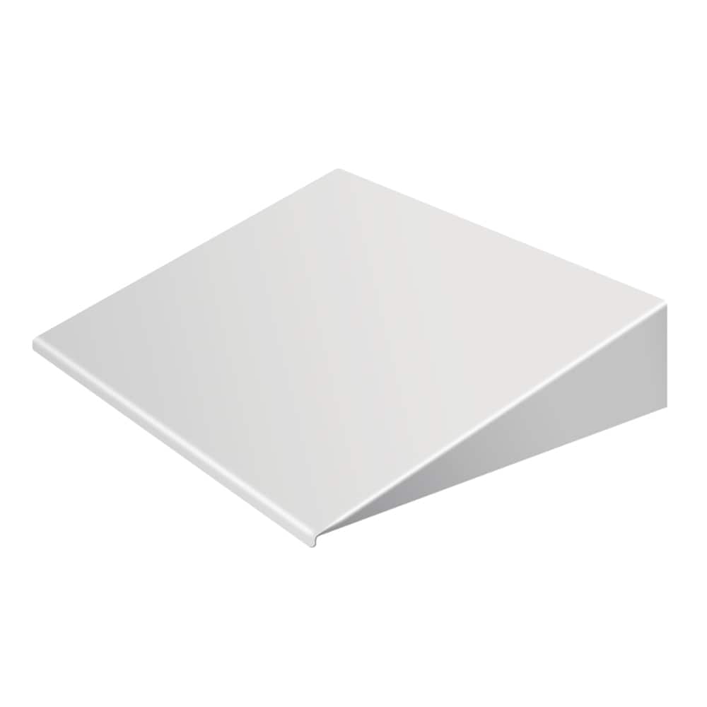 PlexiDor PD AWNING MD WH White Aluminum Large Pet Door Wall kit