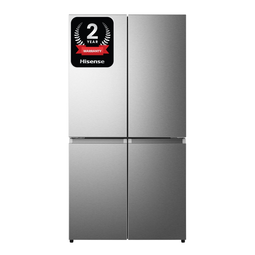 Hisense 21.6-cu ft Door in Door (Stainless Look) department at 4-Door the Refrigerator Counter-depth Ice Maker Refrigerators with French French