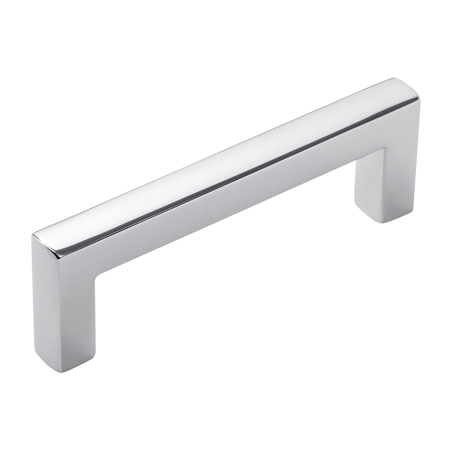 Belwith Keeler B077988CH Coventry 3-3/4-in , 96mm Center to Center Chrome Rectangular Handle Drawer Pull