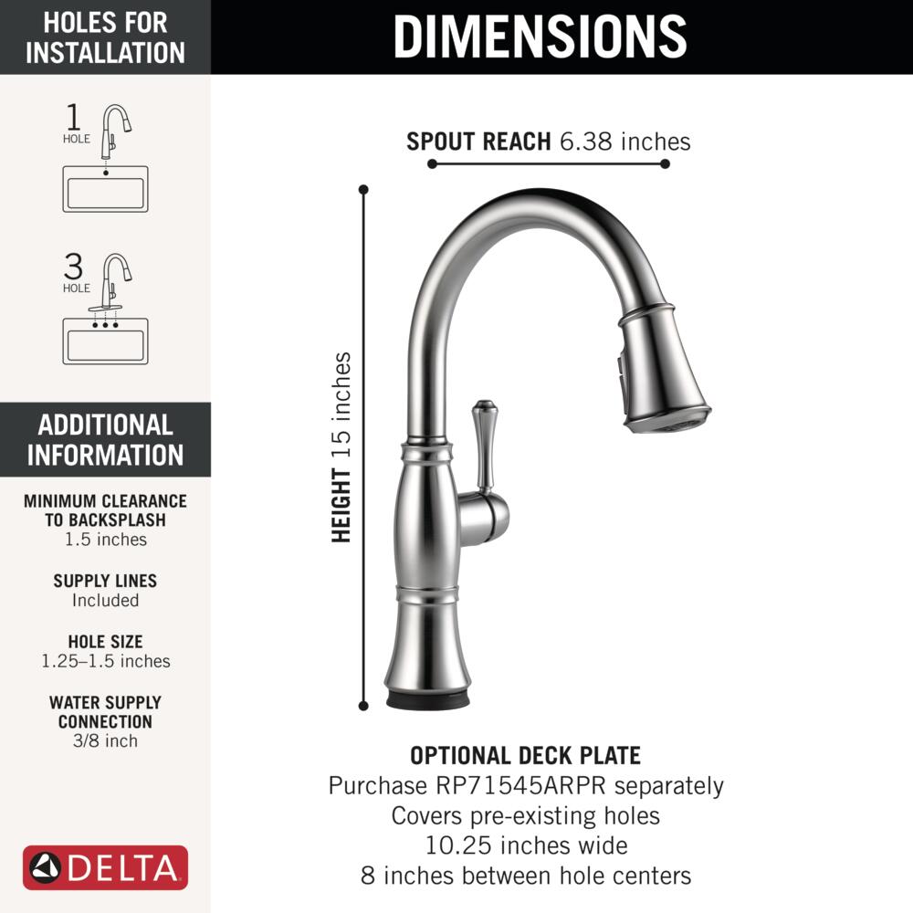 Delta 9197TL-AR-PR-DST Kitchen-Faucets - View #6