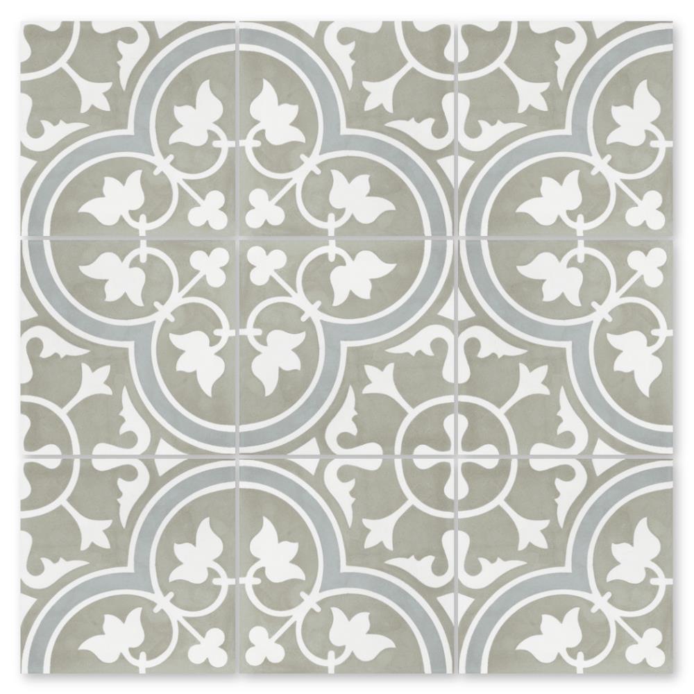 Villa Lagoon Tile (Sample) Tulips B Holland Sample 8-in x 8-in Matte ...