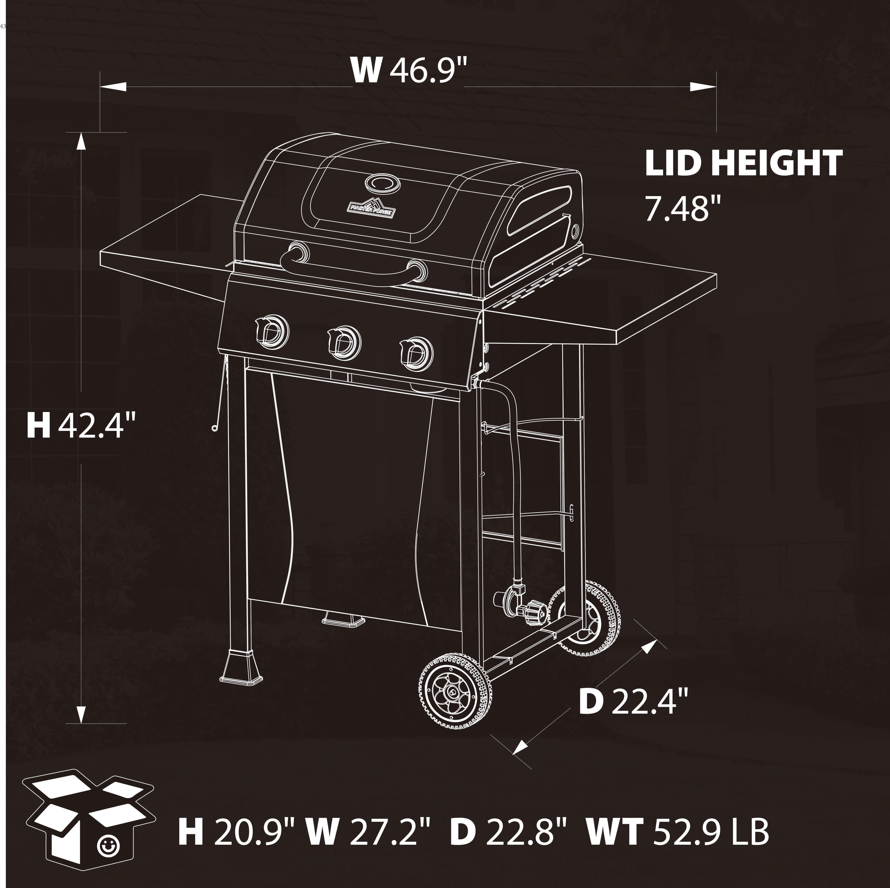 Master Forge GBC2432L Gas-Grill - View #5