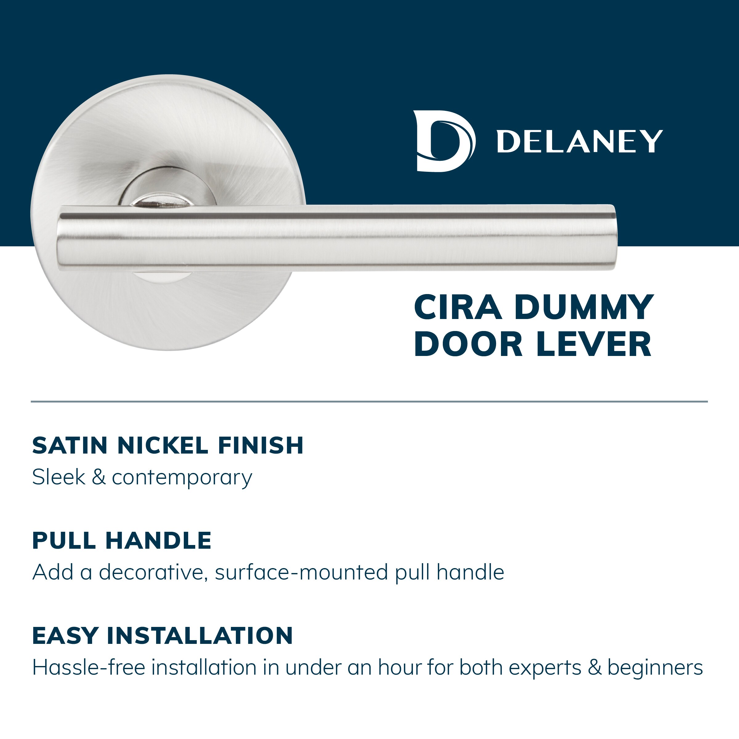 Delaney Hardware 350551 Door-Handles - View #2