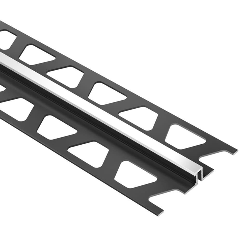 Schluter Systems BWS110BW Dilex-BWS 0.438-in W x 98.5-in L Bright white PVC Movement joint Tile Edge Trim