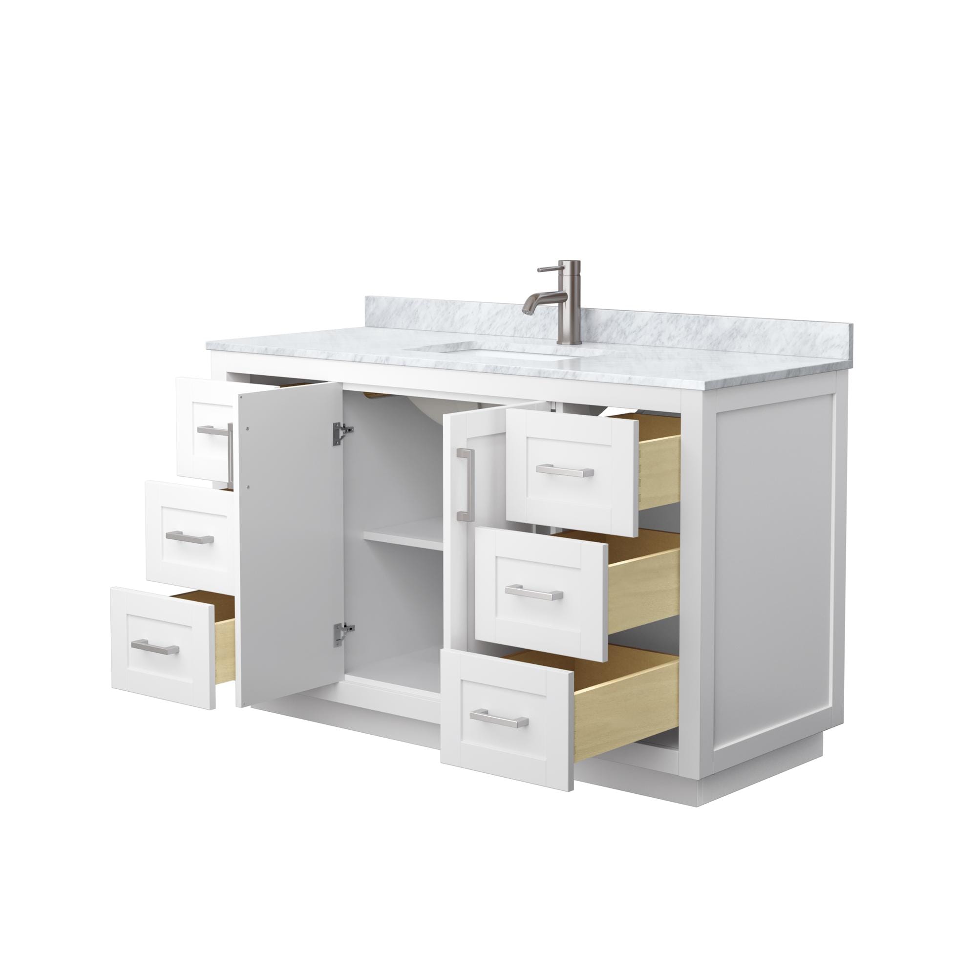 Wyndham Collection WCF292954SWHCMUNSMXX Bath-Vanity-Combo - View #3
