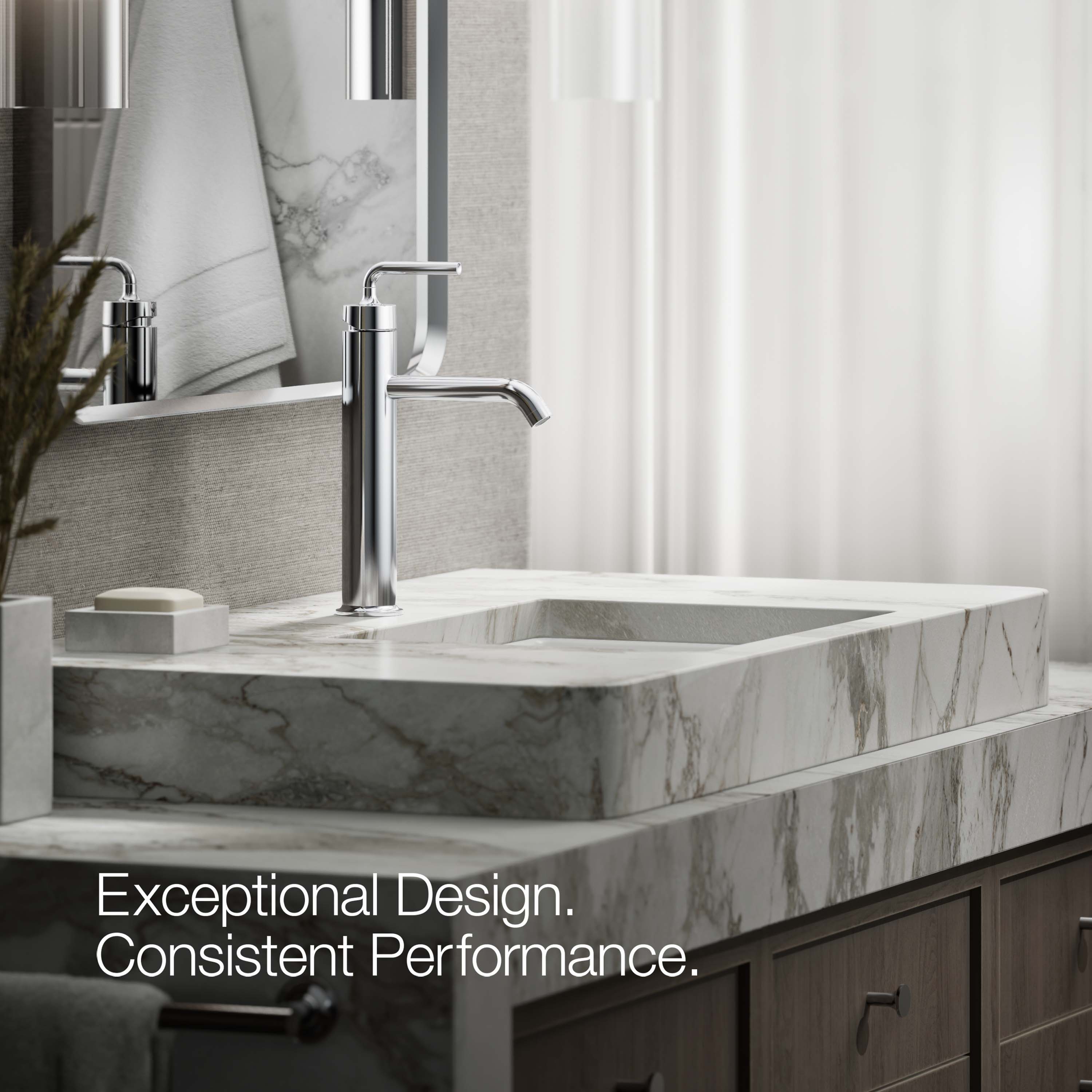 KOHLER 14404-4A-CP Lavatory-Faucets - View #3