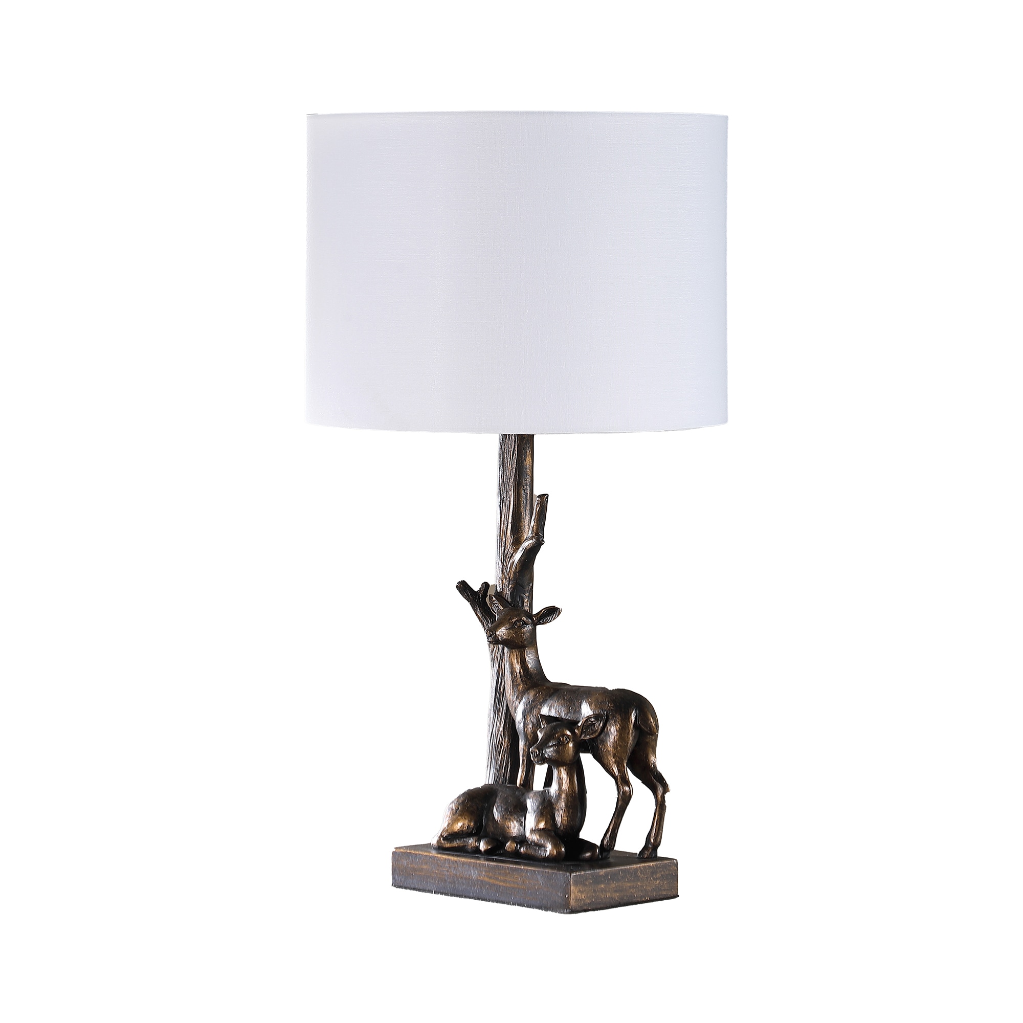 ZAKLOOP MD072P222438 Lamp 19.75-in Magnifying Multiple colors Standard Desk Lamp with Resin Shade