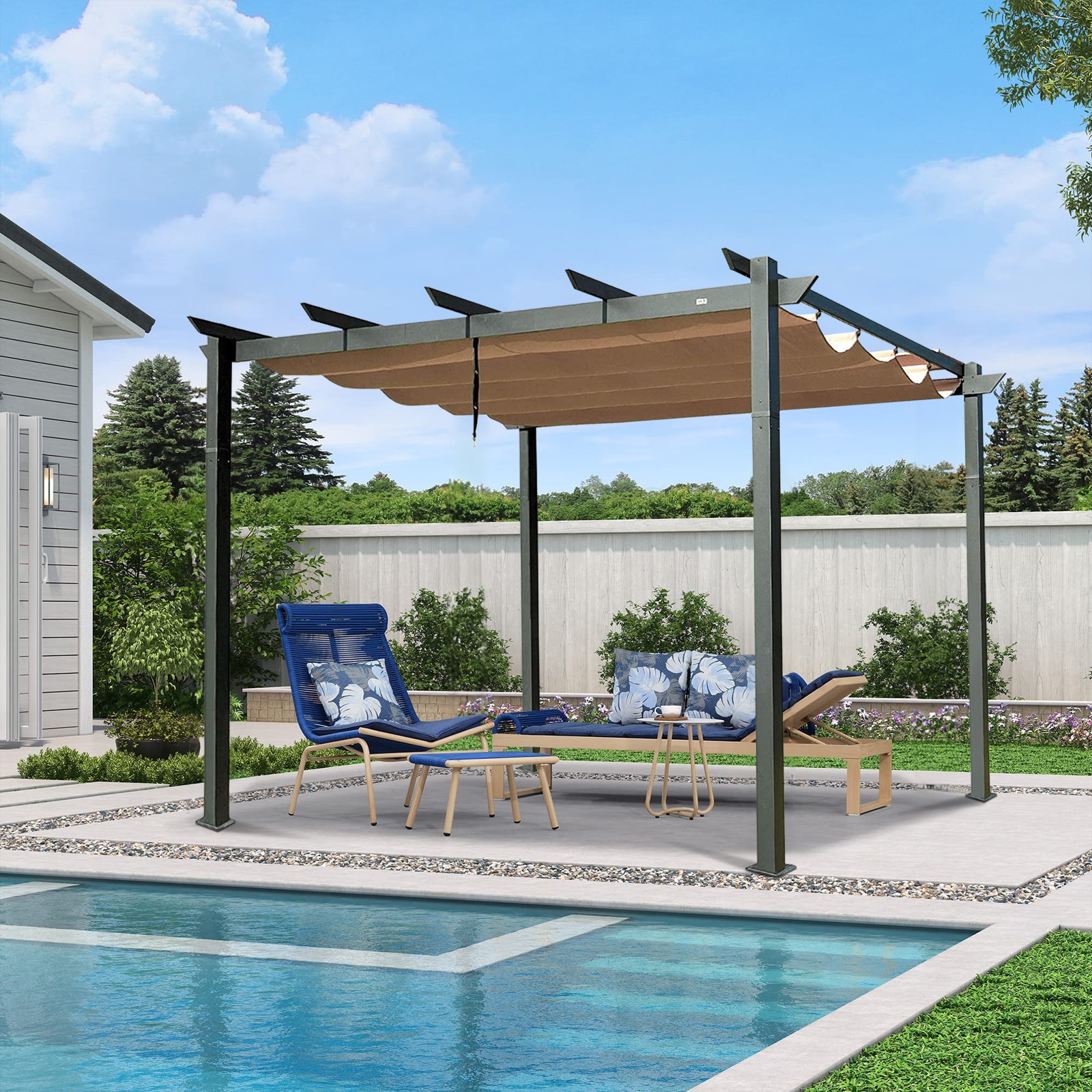 Flynama J-V-9110168 Wood-Resin-Gazebos - View #5