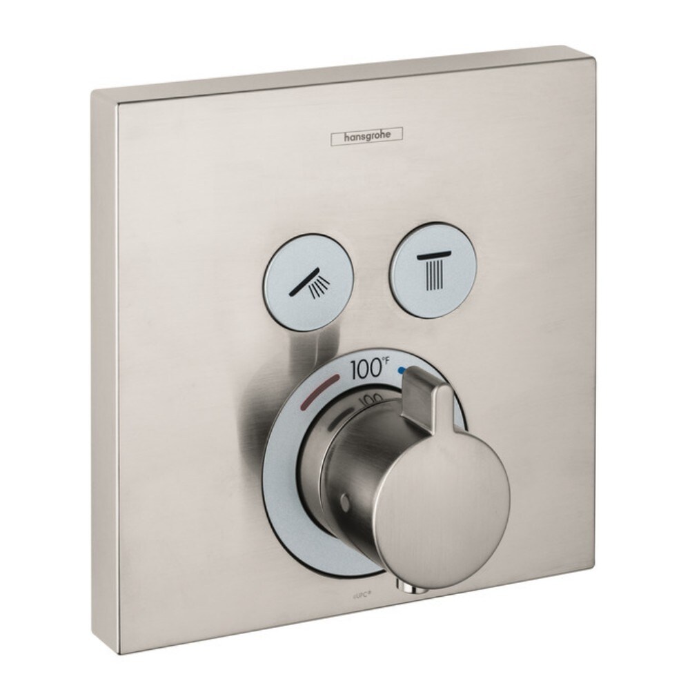 Hansgrohe 15763821 Brushed Nickel Knob Shower Faucet Handle