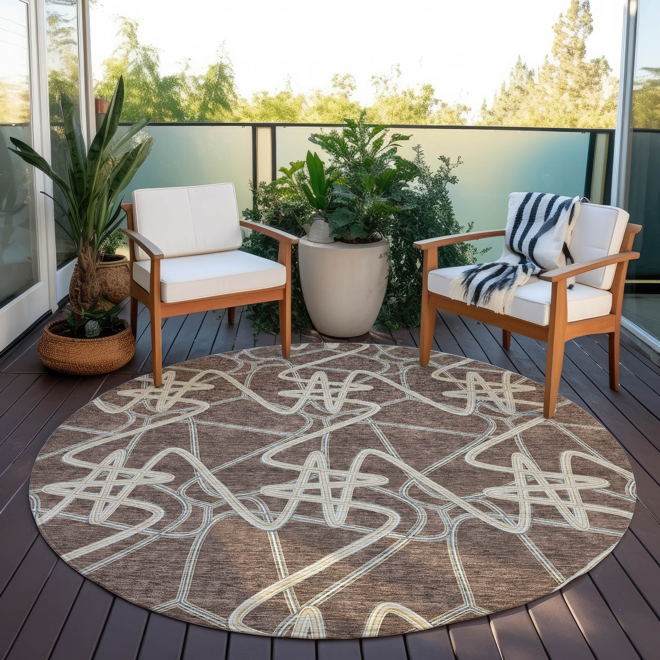 Addison Rugs ACN947BR8RO rugs - View #7