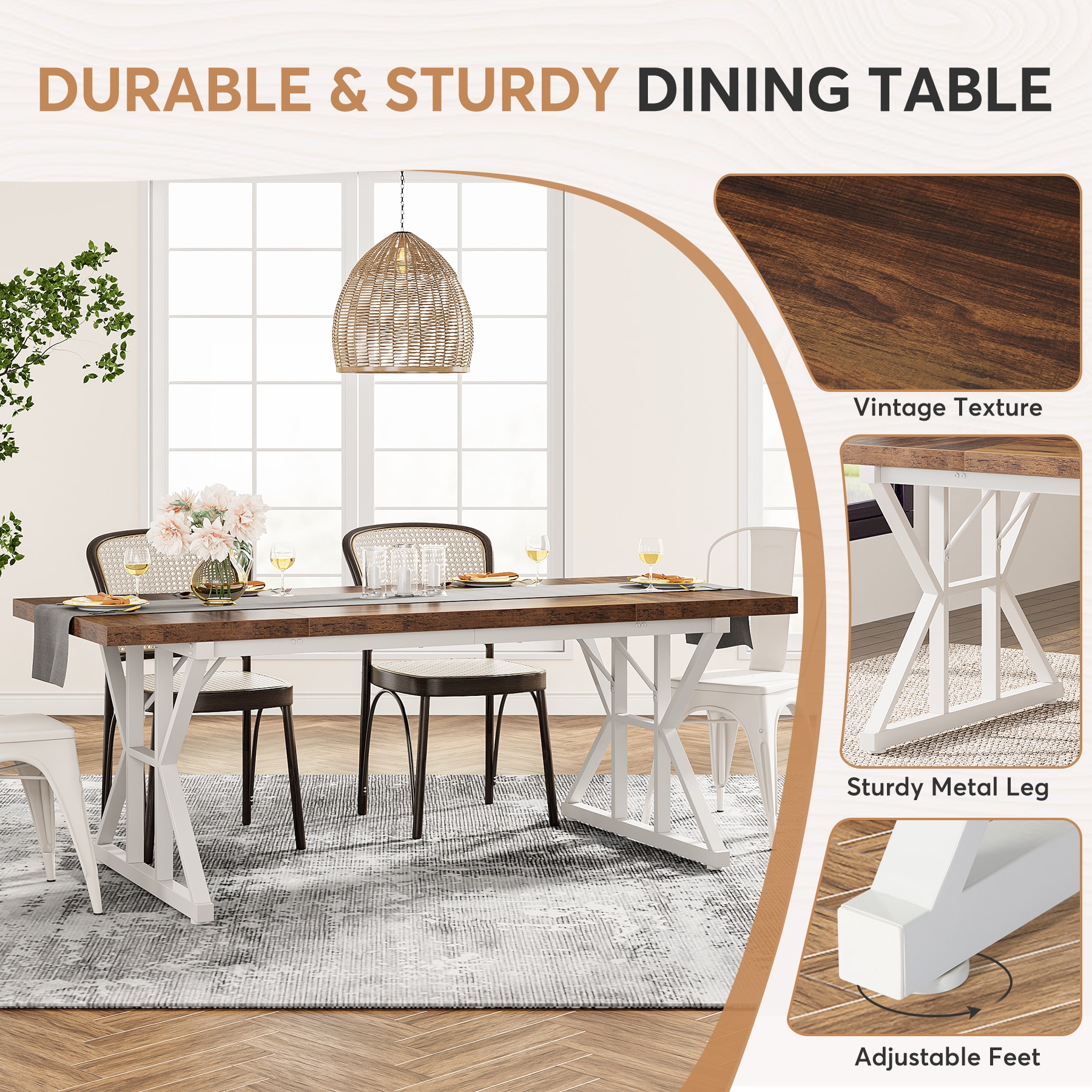 Tribesigns LWFD-JW0432 Office-Tables - View #4