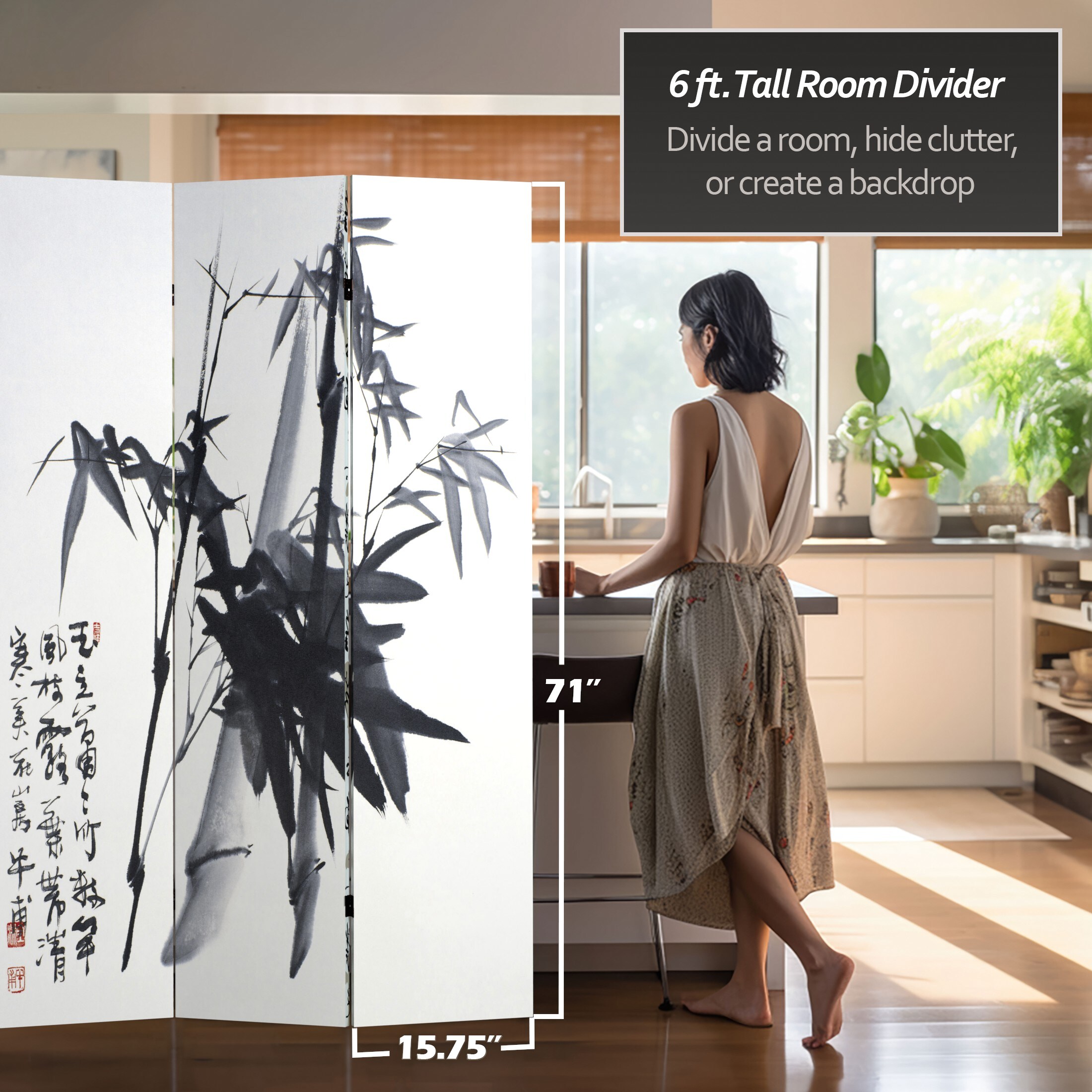 Red Lantern CAN-CALLIG Indoor-Privacy-Screens - View #4