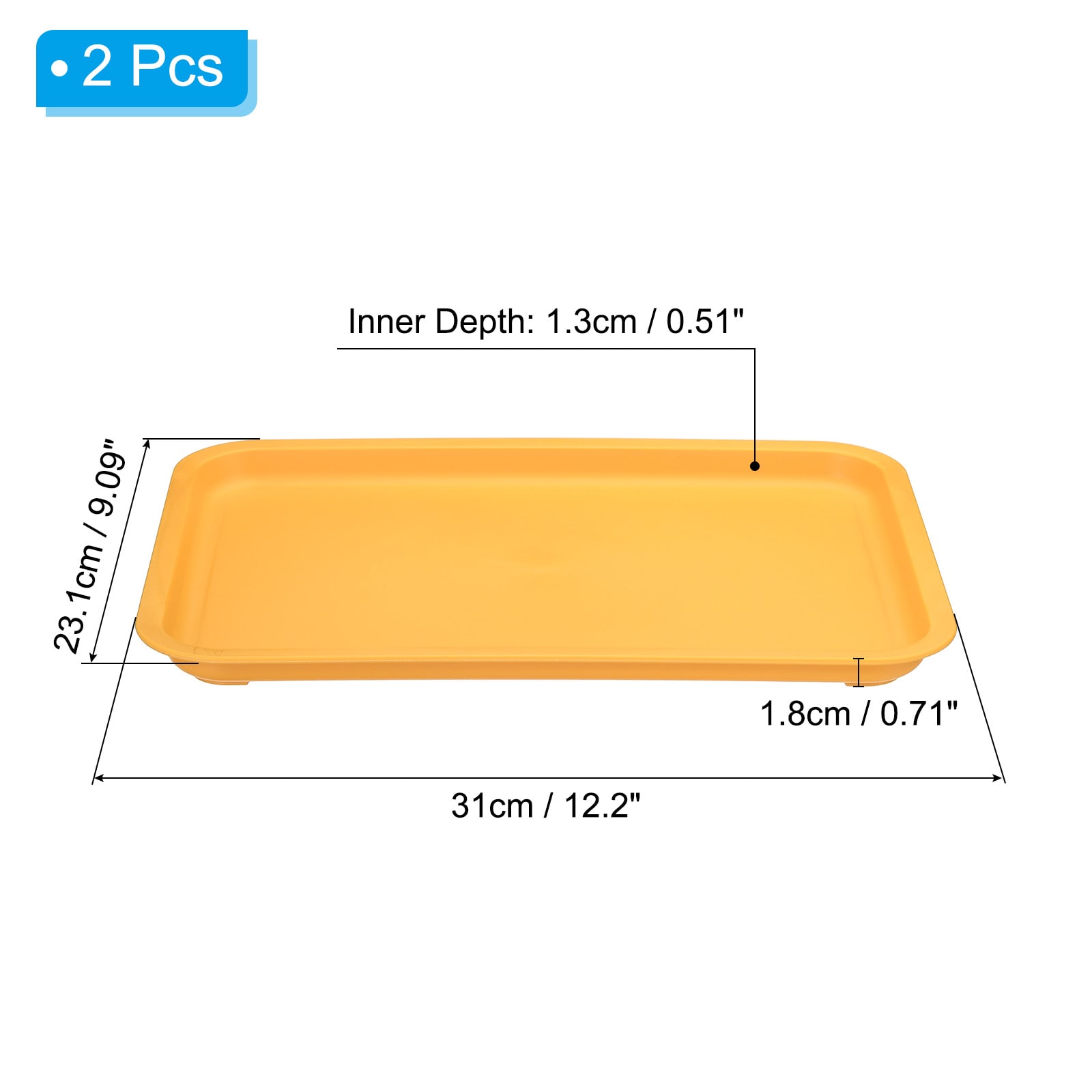 PATIKIL S26051500UX8829 Serving-Trays-Caddies - View #2