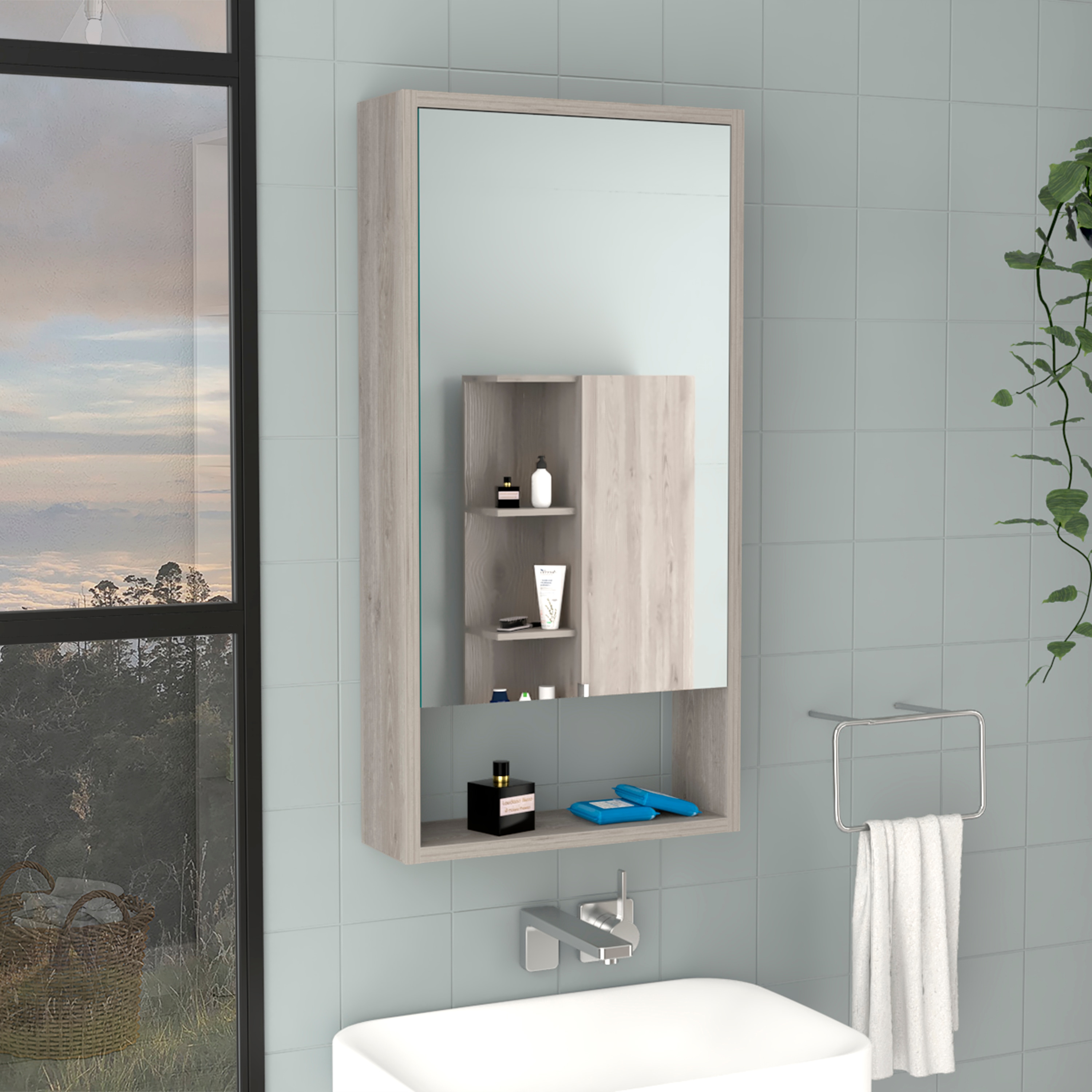 Forclover DASE-122956 Bathroom-Medicine-Cabinets - View #3