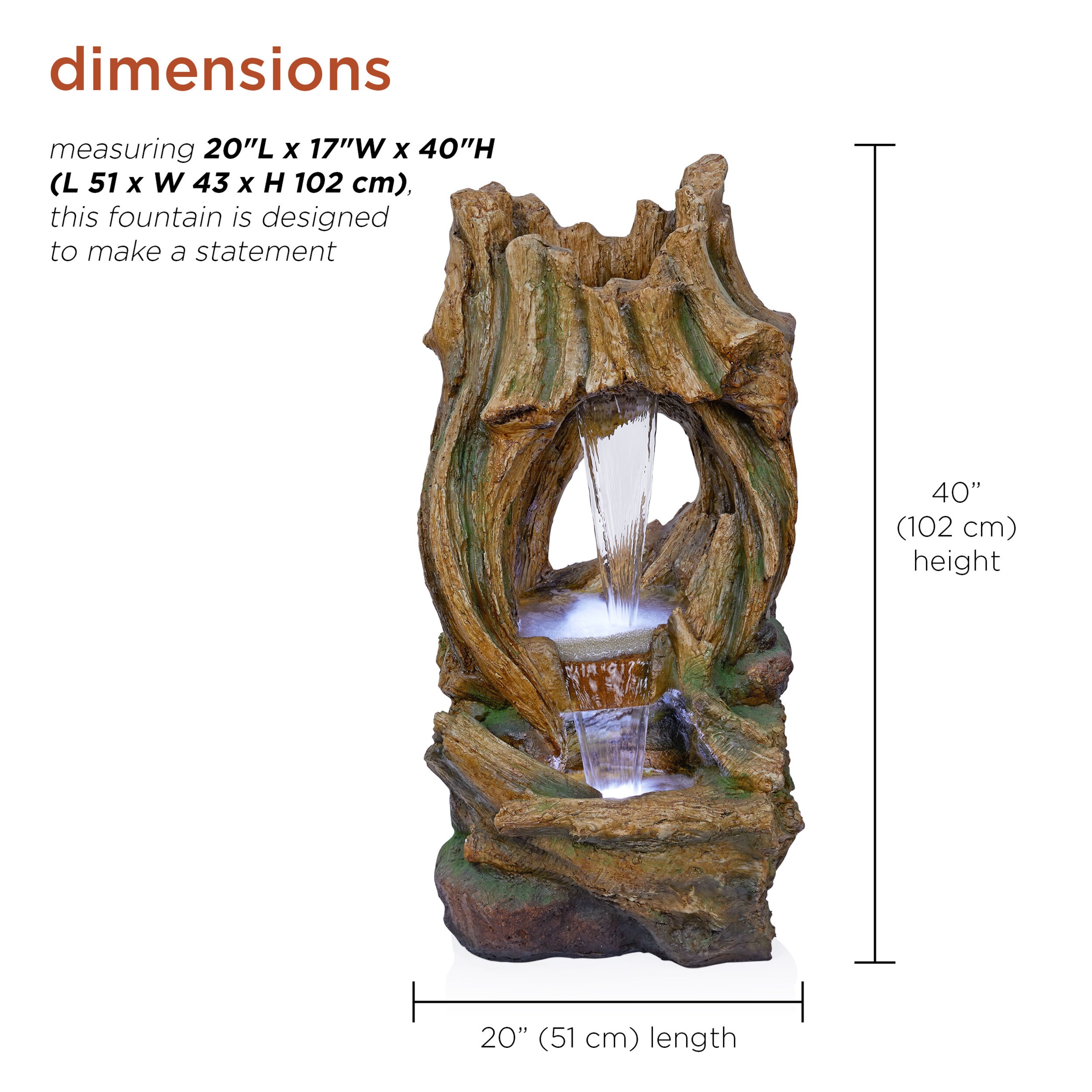 Alpine Corporation TZL290 fountains - View #5