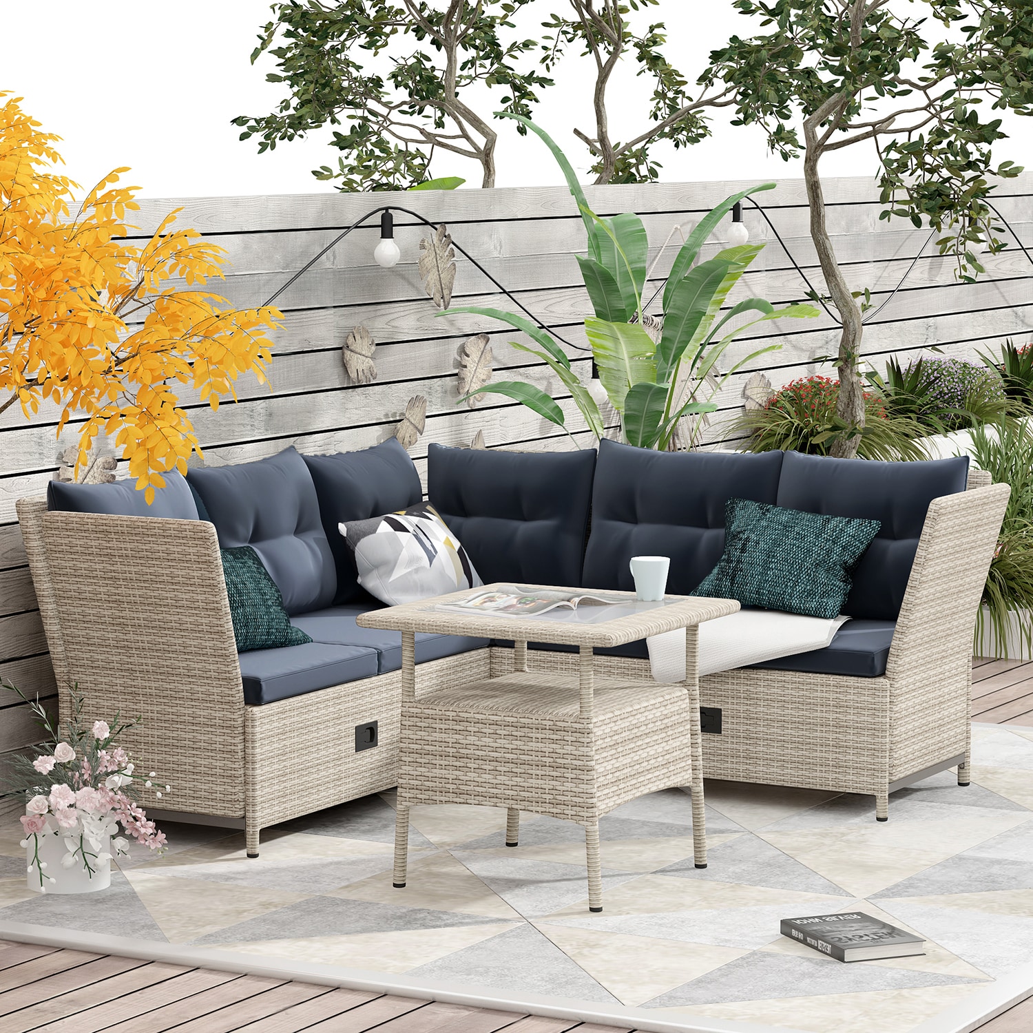 SINOFURN SYB790003GY Patio-Conversation-Sets - View #17