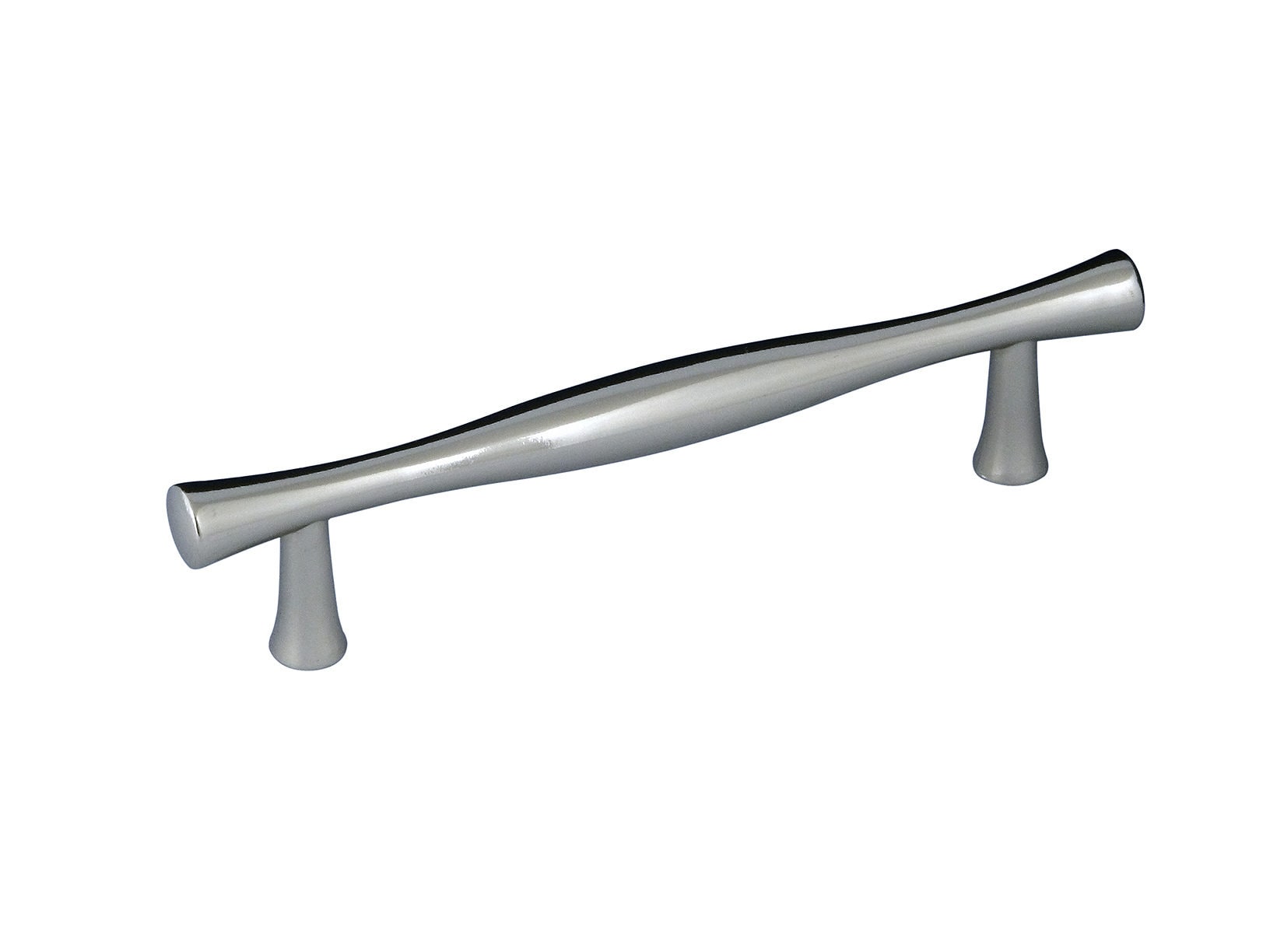 Richelieu Salaberry 3-3/4-in (96mm) Center to Center Brushed Nickel Novelty Handle Drawer Pull