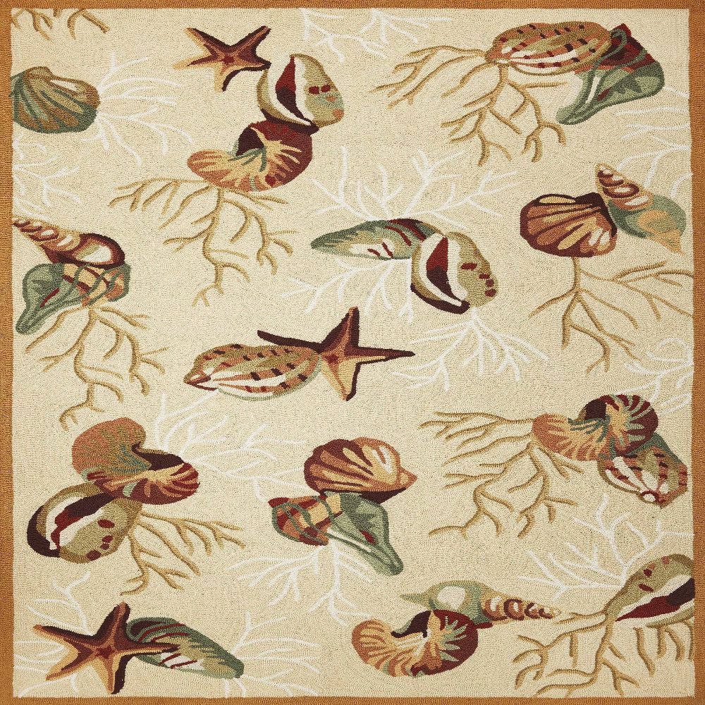 HomeRoots 353212 Bernadette 2 X 3 (ft) Beige Indoor Trellis Area Rug