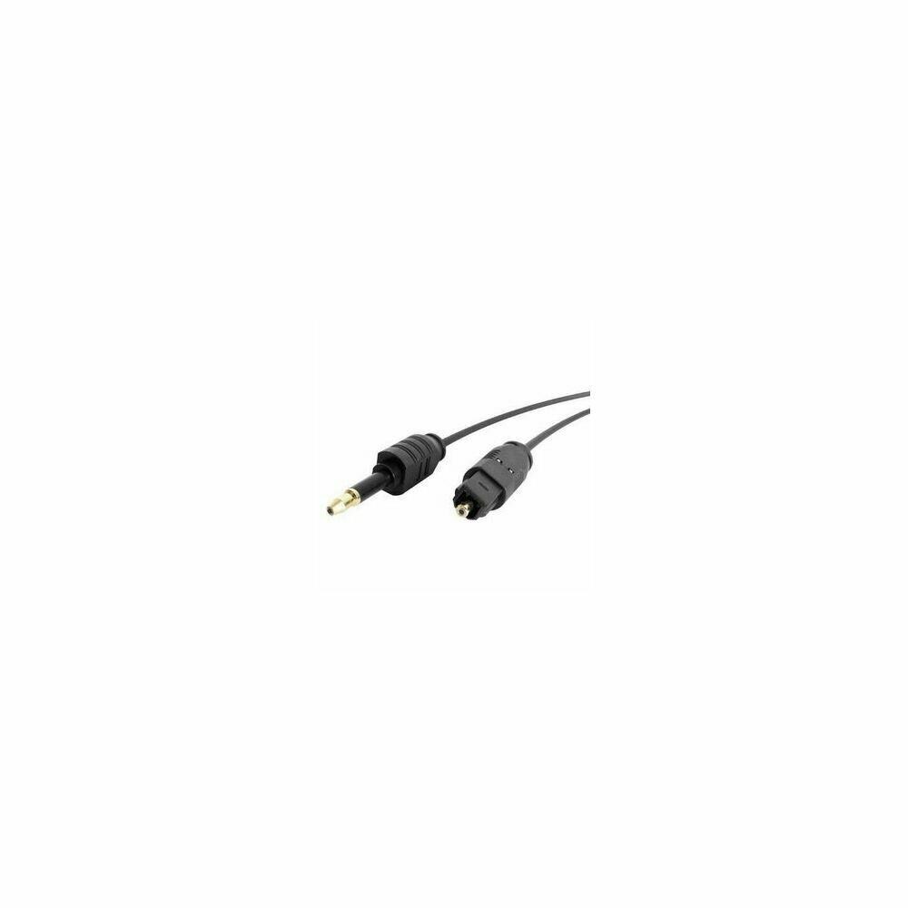 StarTech ING9928 Startech Toslink to Miniplug Digital Audio Cable 10ft 1 x Toslink 1 x 3.5mm Cable THINTOSMIN10