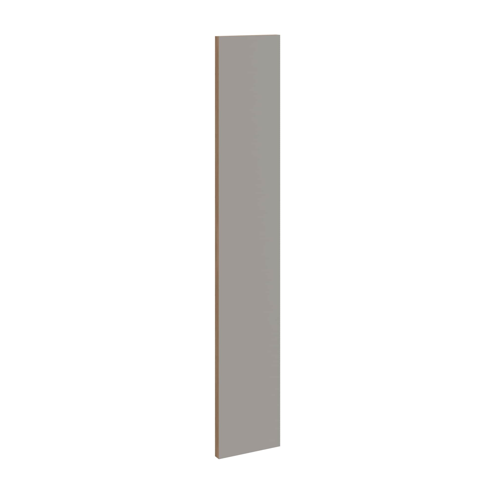 KraftMaid Momentum WF6.36G81 Deveron Cabinet Fill Strip 6-in W x 36-in H x 0.75-in D Pebble Grey Painted