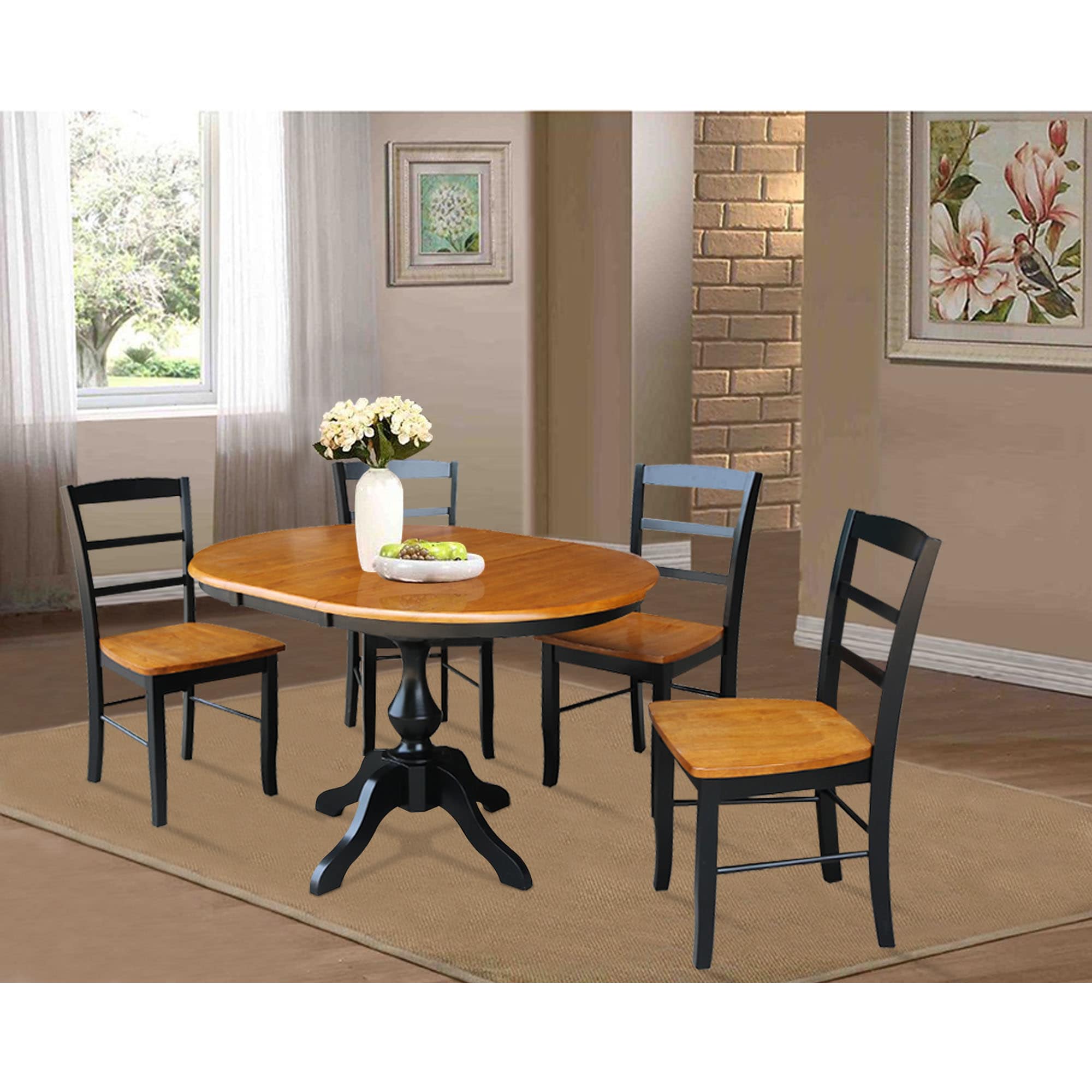 International Concepts K57-36RXT-11B-C2-4 Dining-Sets - View #5