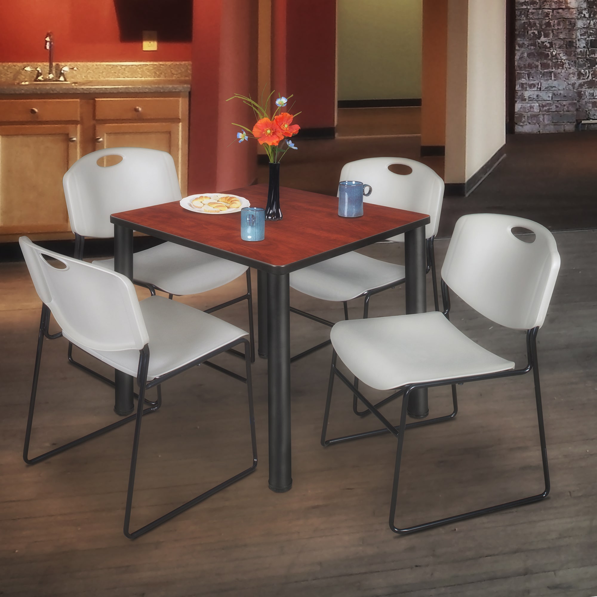 Regency TB4848CHBPBK44GY Office-Tables - View #7