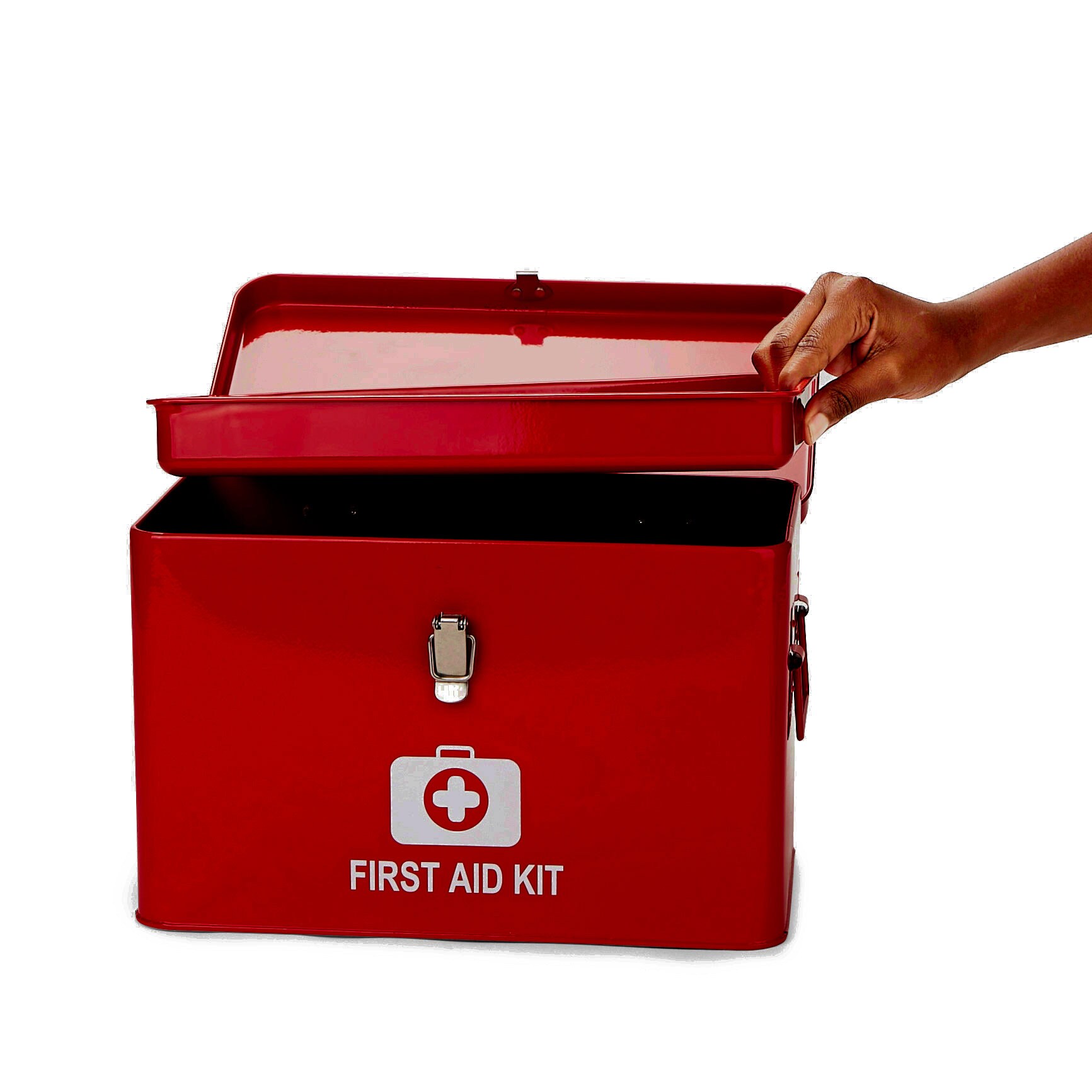 Mind Reader 1AID-RED Bins-Baskets - View #4